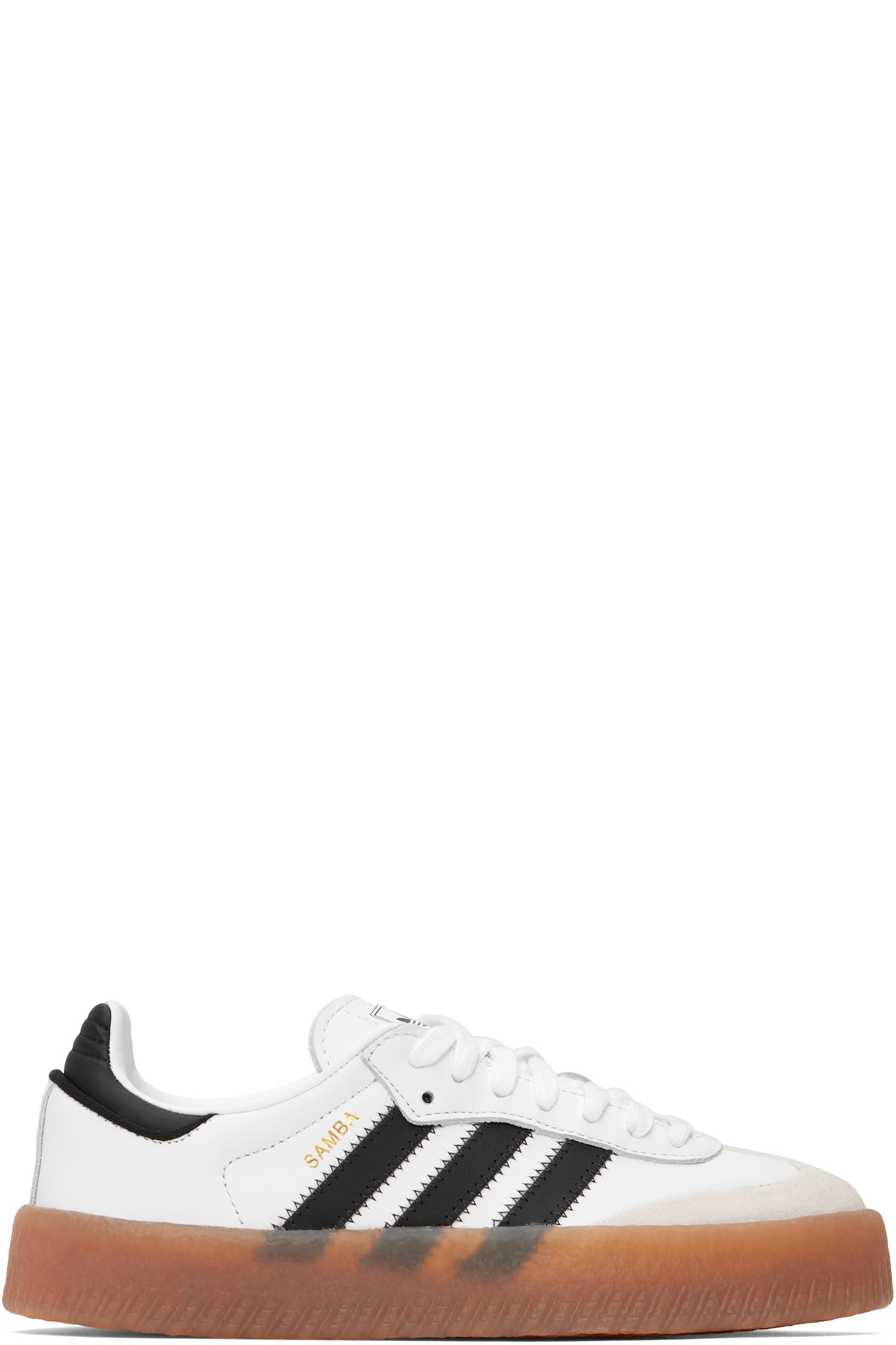 adidas Originals - Baskets Sambae blanc et noir