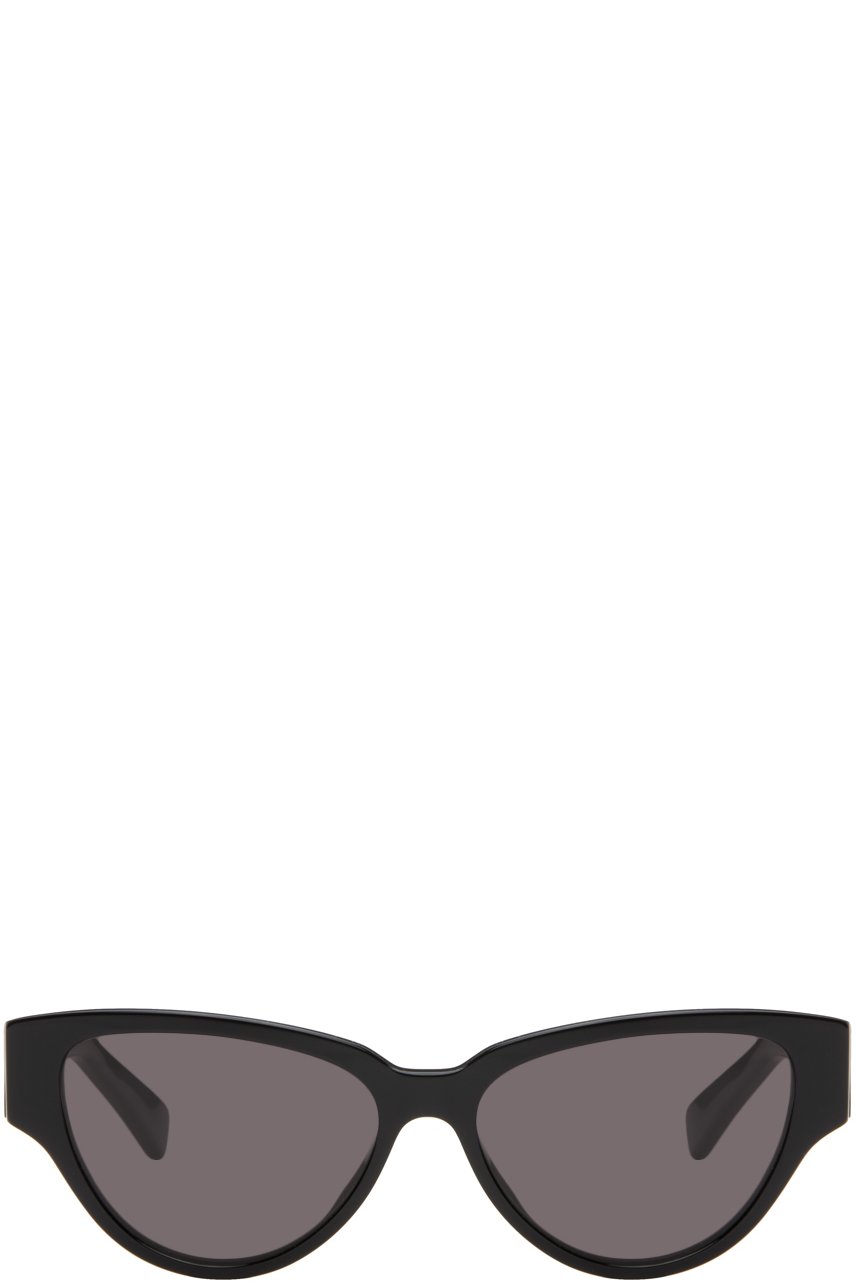 Bottega Veneta - Lunettes de soleil œil-de-chat noires