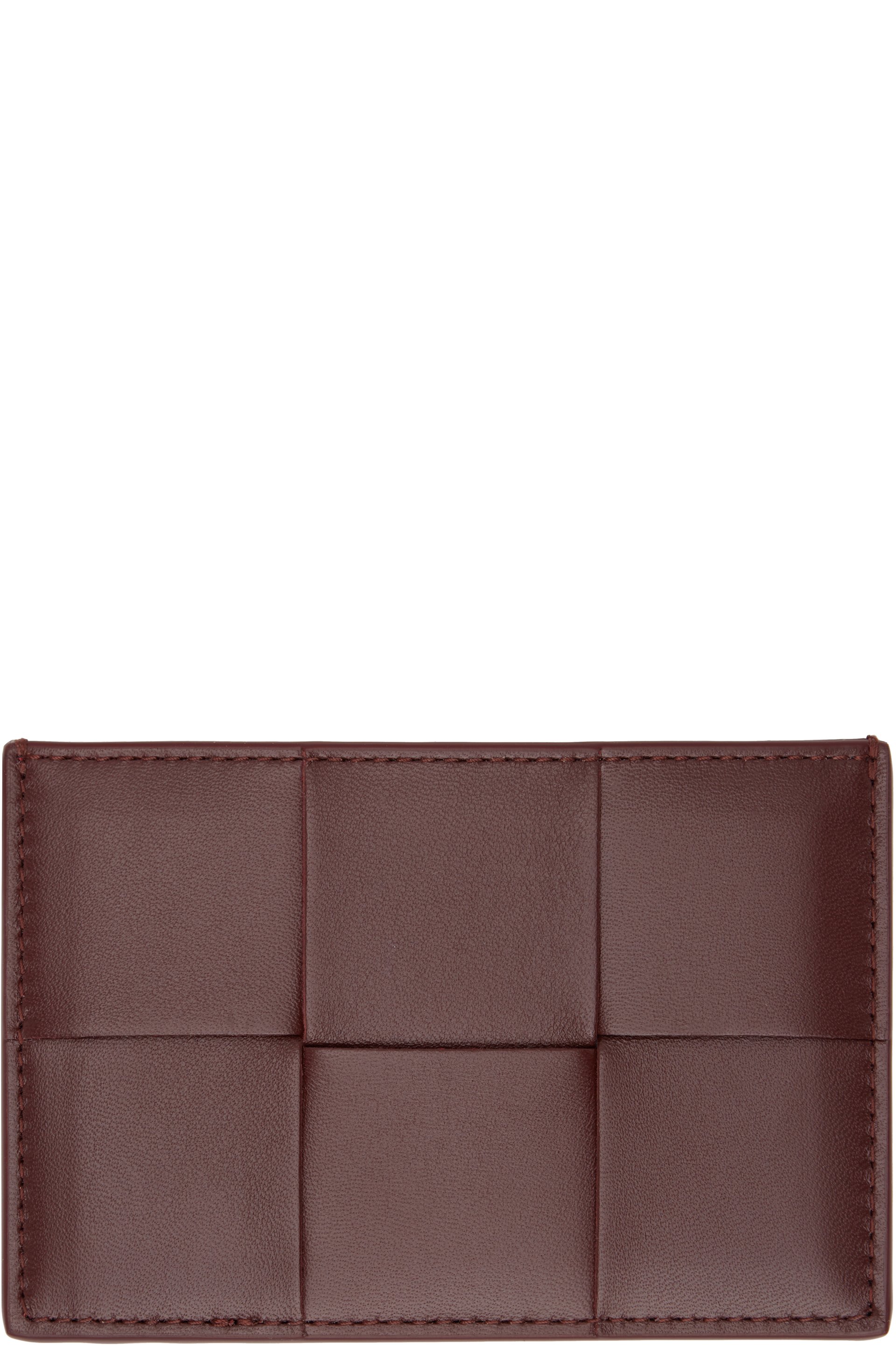 Bottega Veneta - Porte-carte Cassette bourgogne