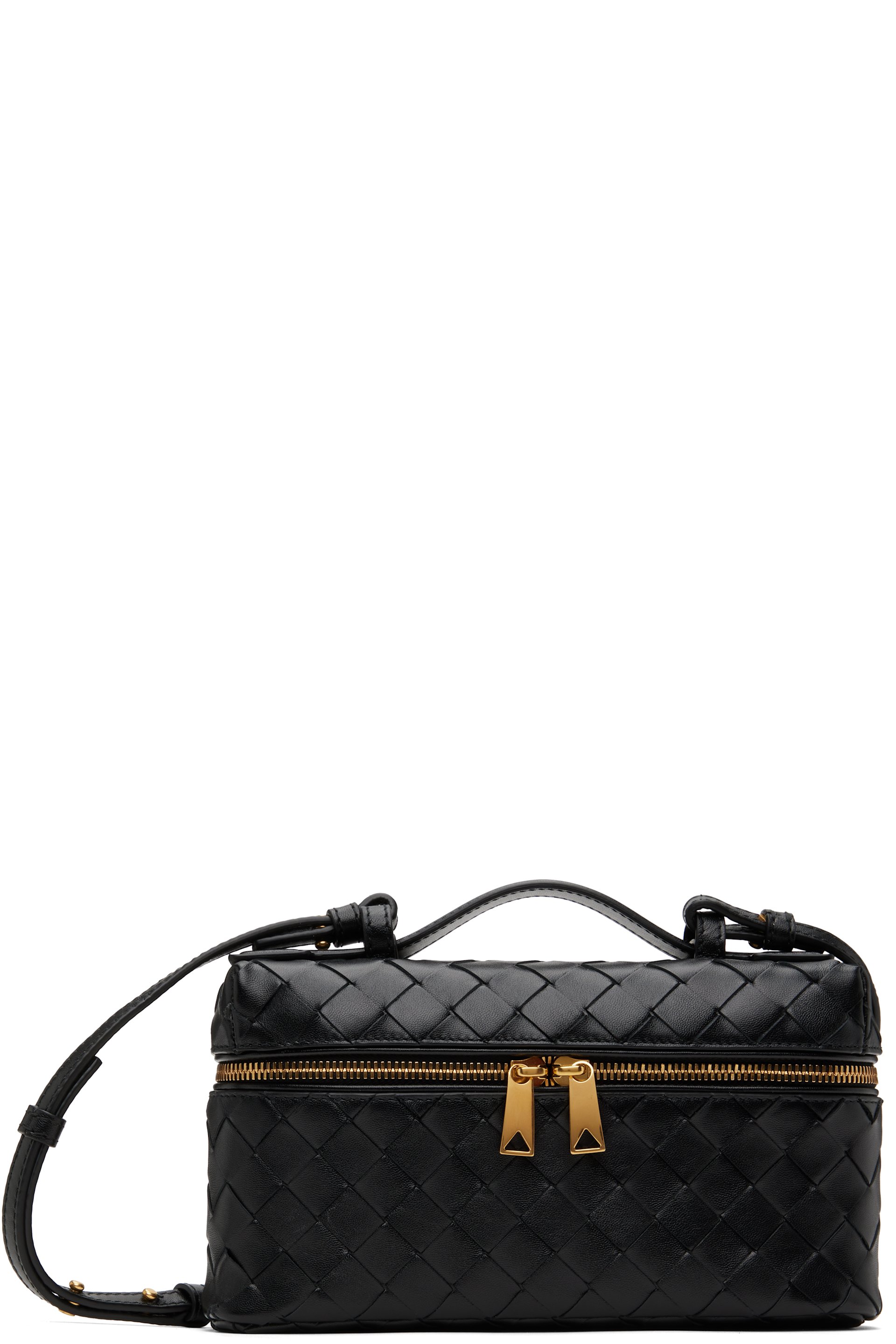 Bottega Veneta - Mallette de toilette Bang Bang noire