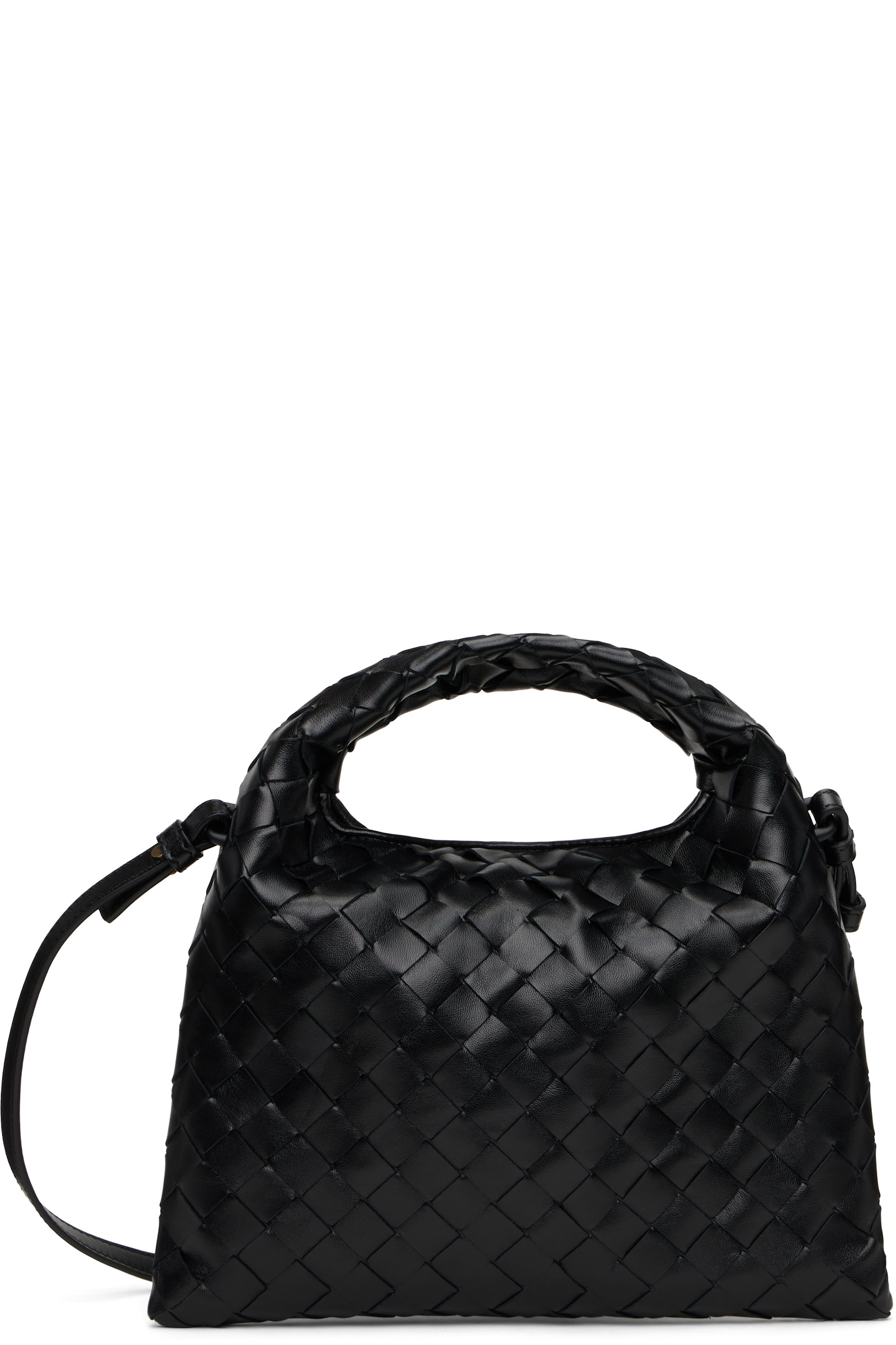Bottega Veneta - Mini sac Hop noir