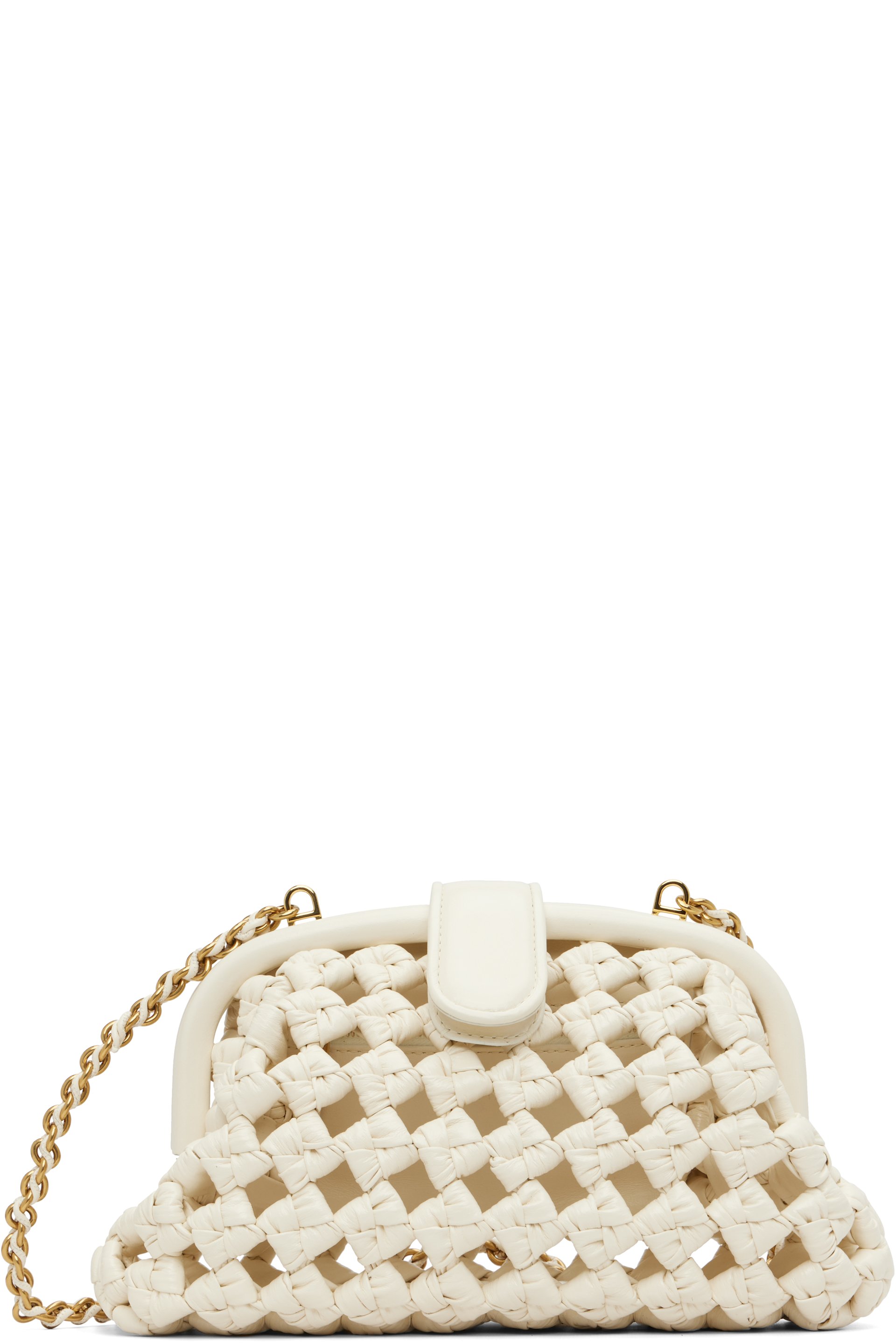 Bottega Veneta - Off-White Small Lauren Bag