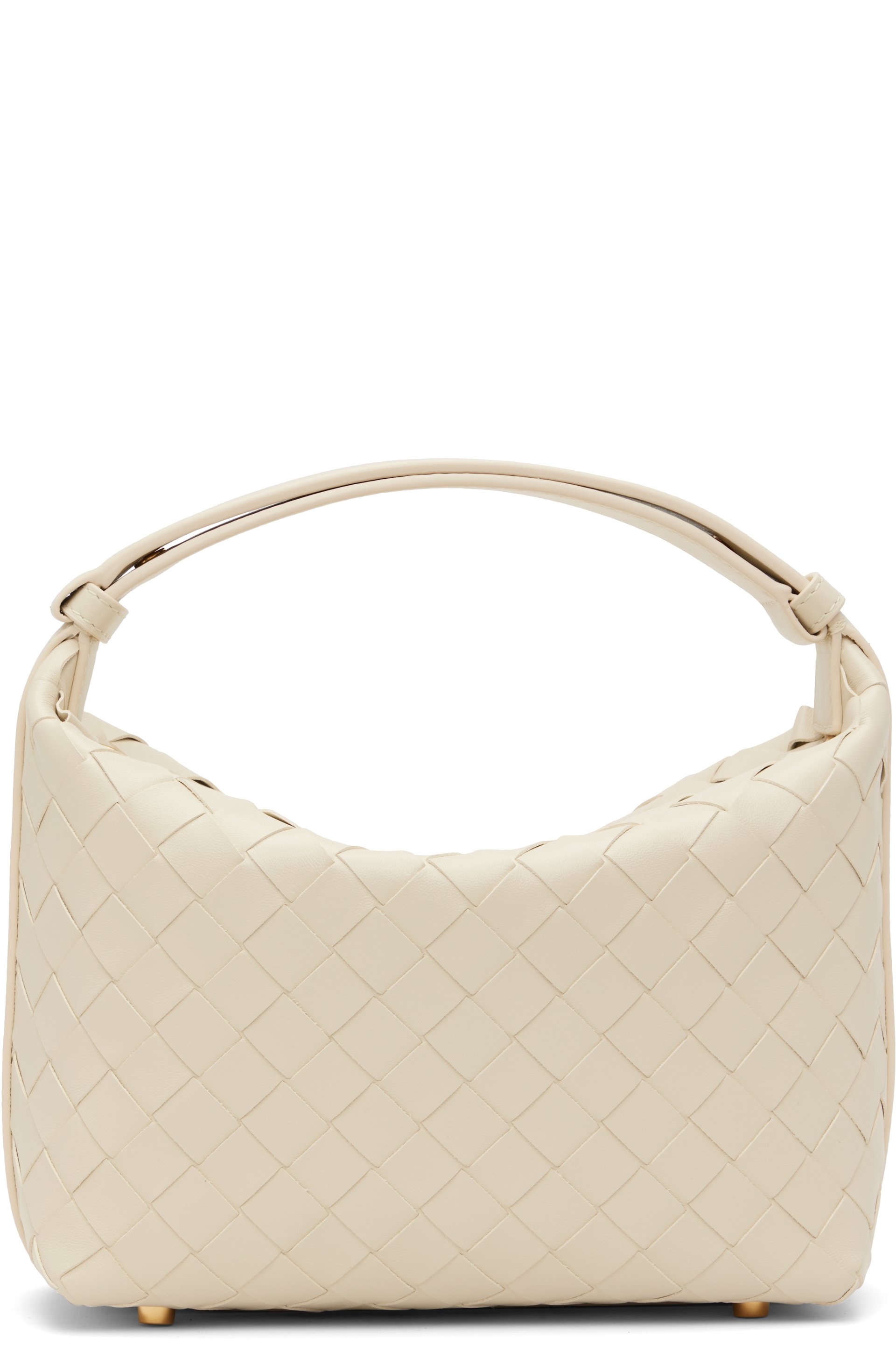 Bottega Veneta - Sac Wallace blanc cassé