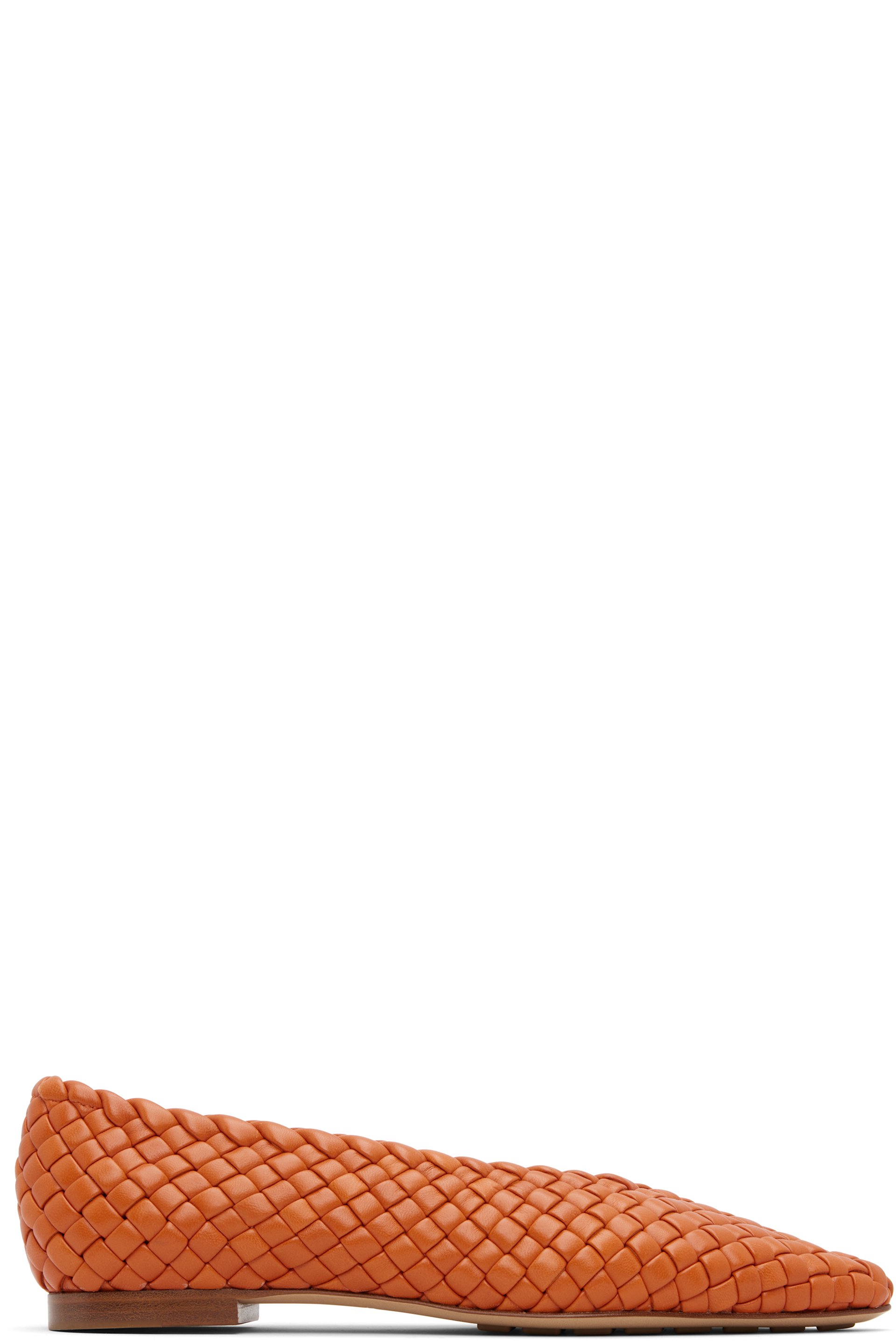 Bottega Veneta - Ballerines Sofia orange