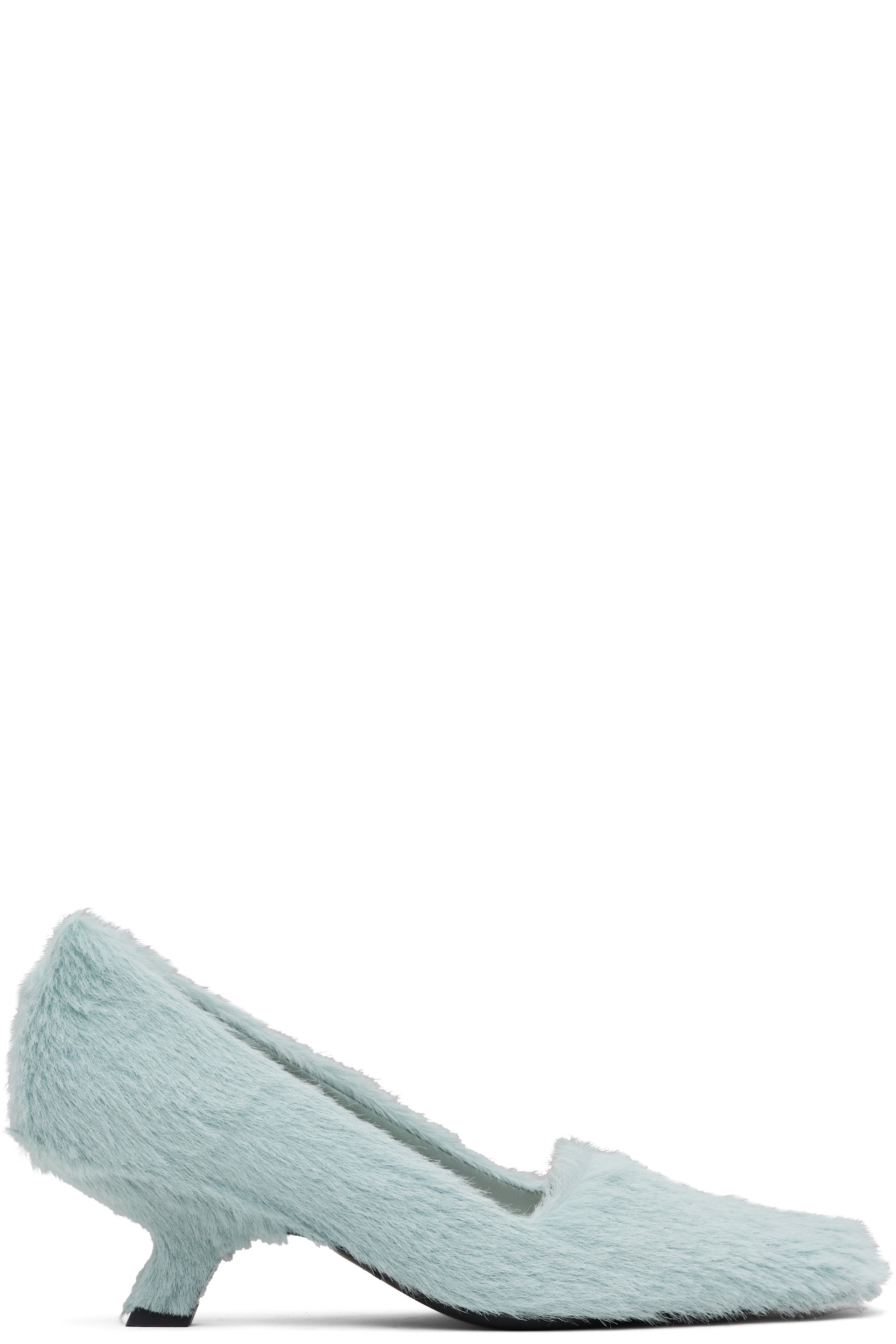 Bottega Veneta - Chaussures à petit talon Boogie bleues