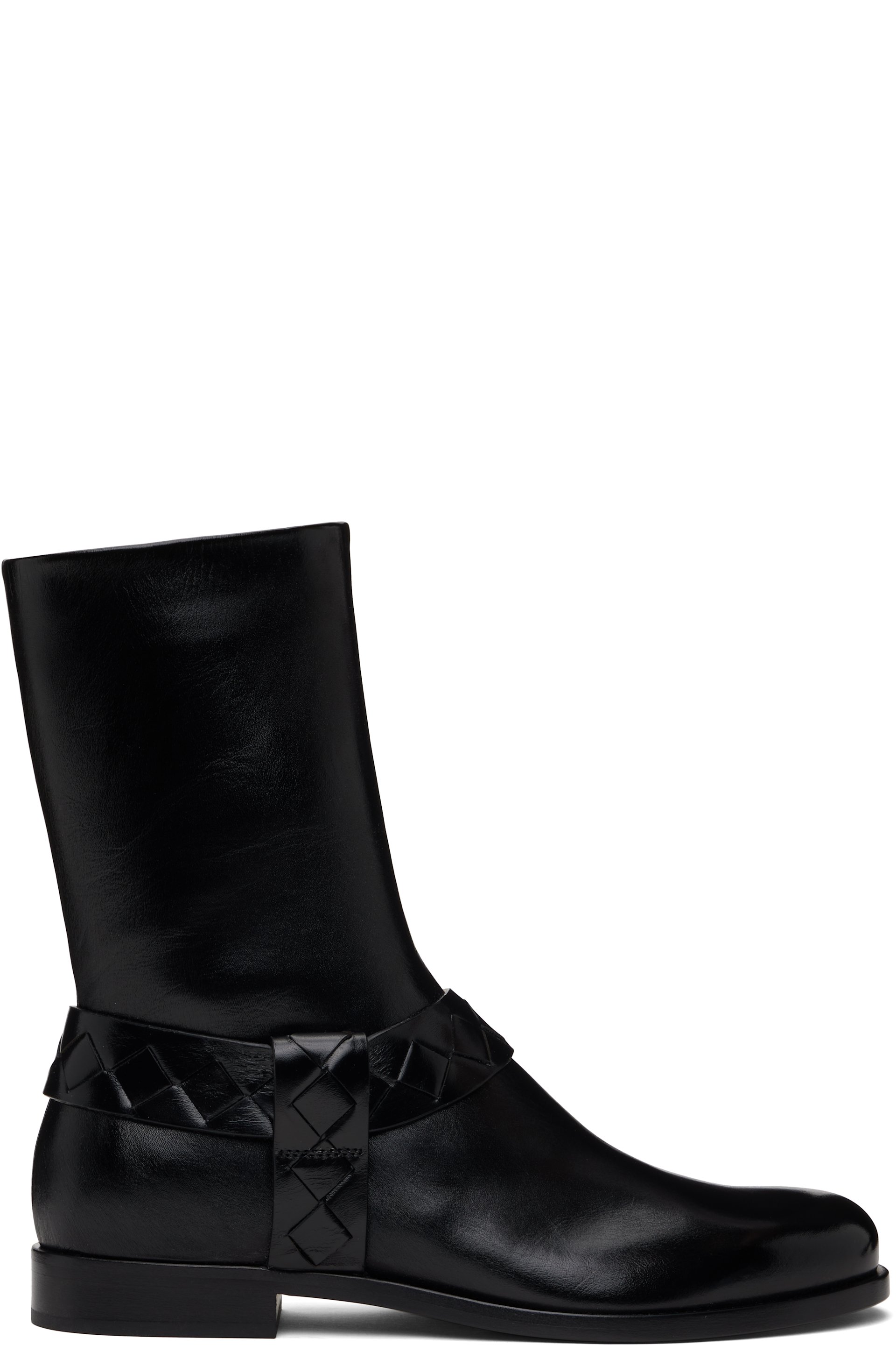 Bottega Veneta - Black Achille Boots