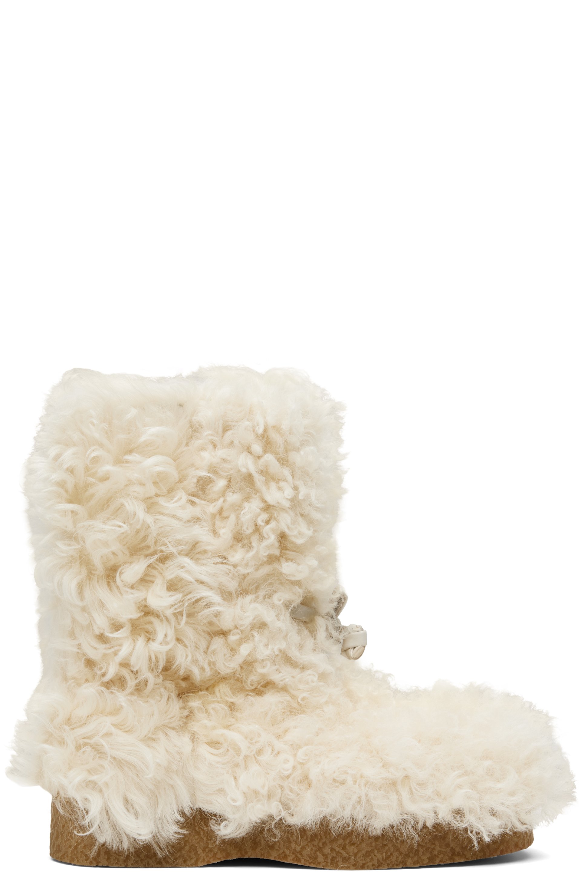 Bottega Veneta - Off-White Torino Boots