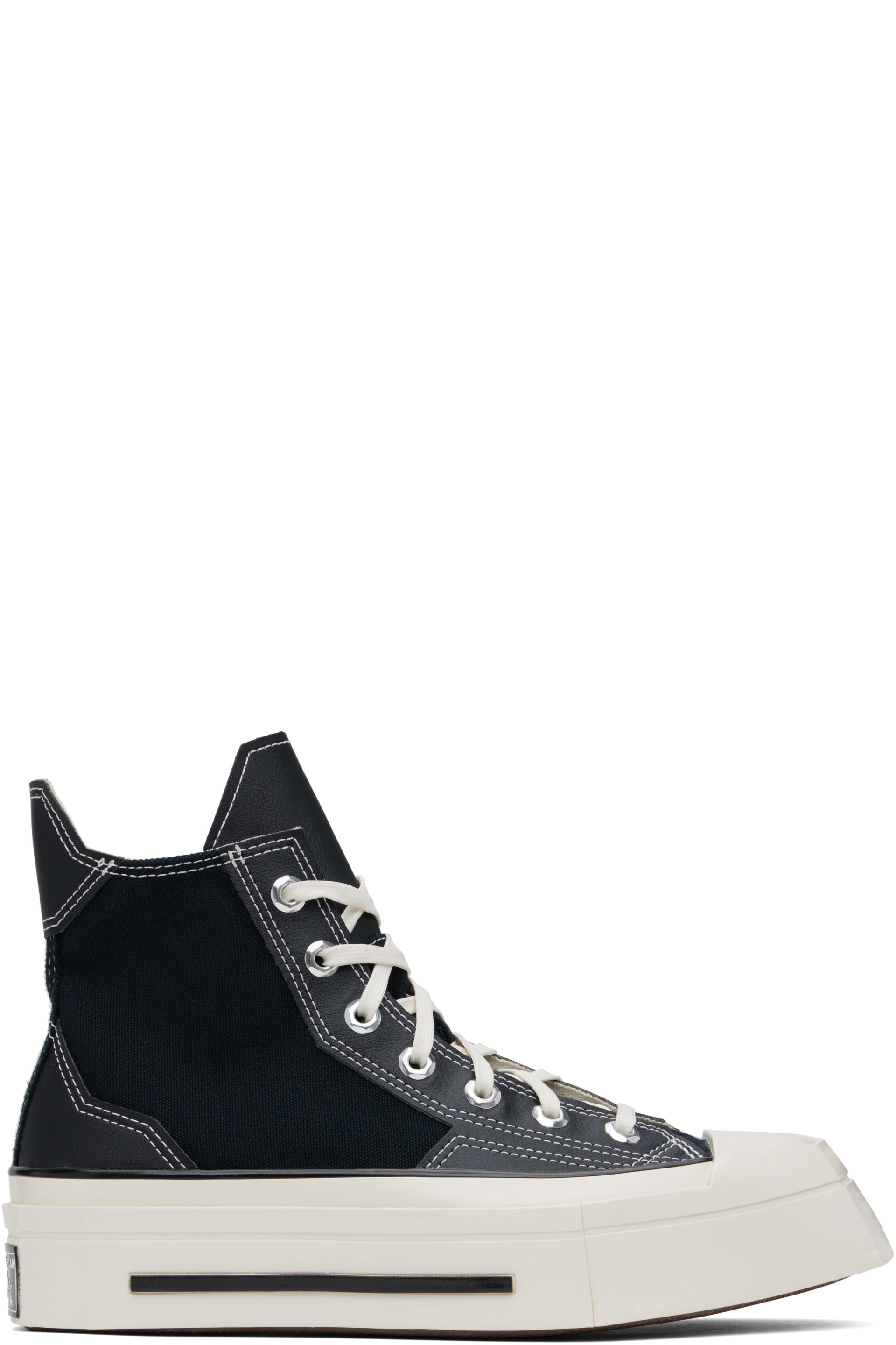 Converse - Black Chuck 70 De Luxe Squared High Top Sneakers
