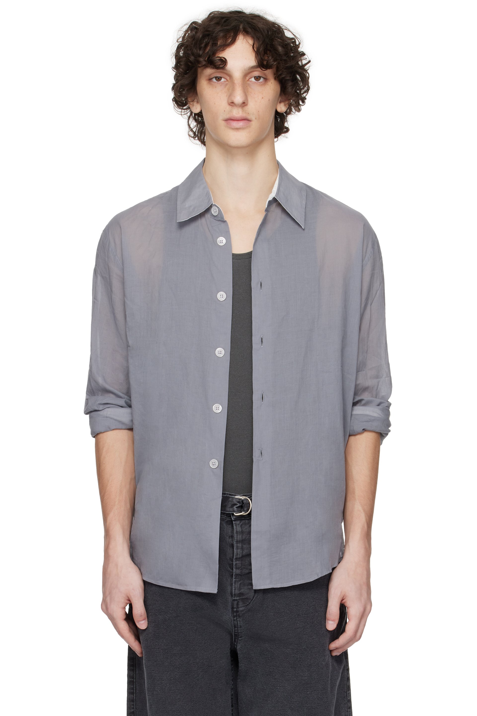OUR LEGACY - Gray Beyond Shirt