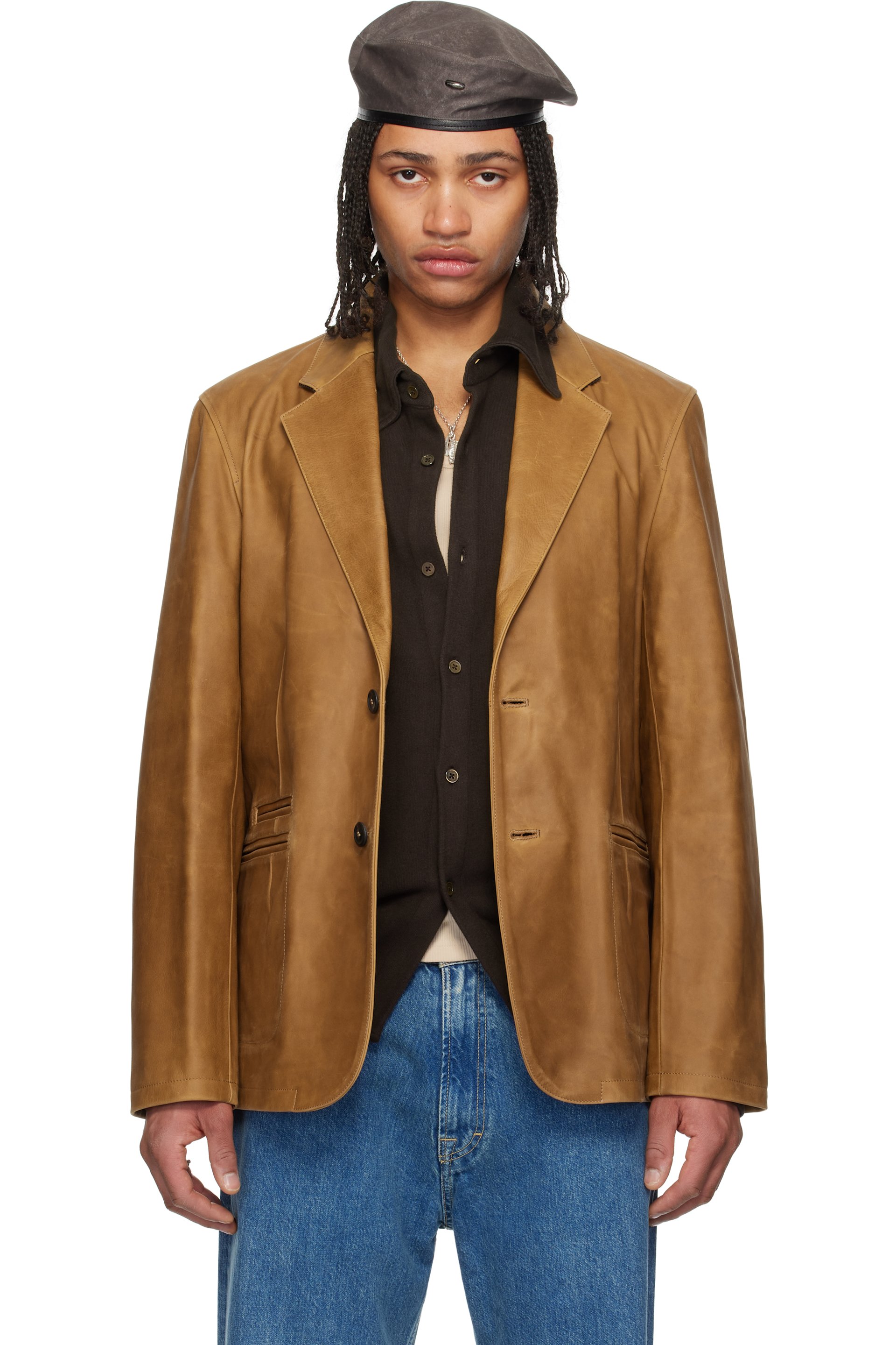 OUR LEGACY Leather Jackets for Men | SSENSE