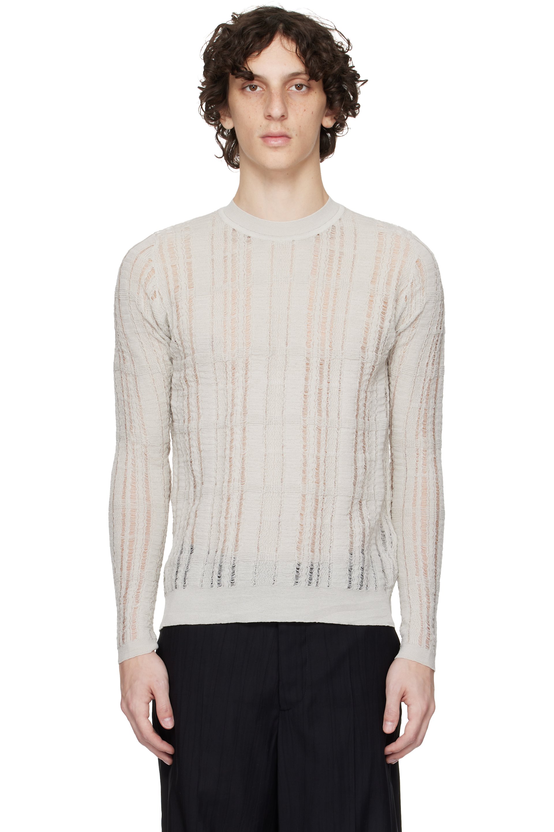 OUR LEGACY - Gray Formal Sweater