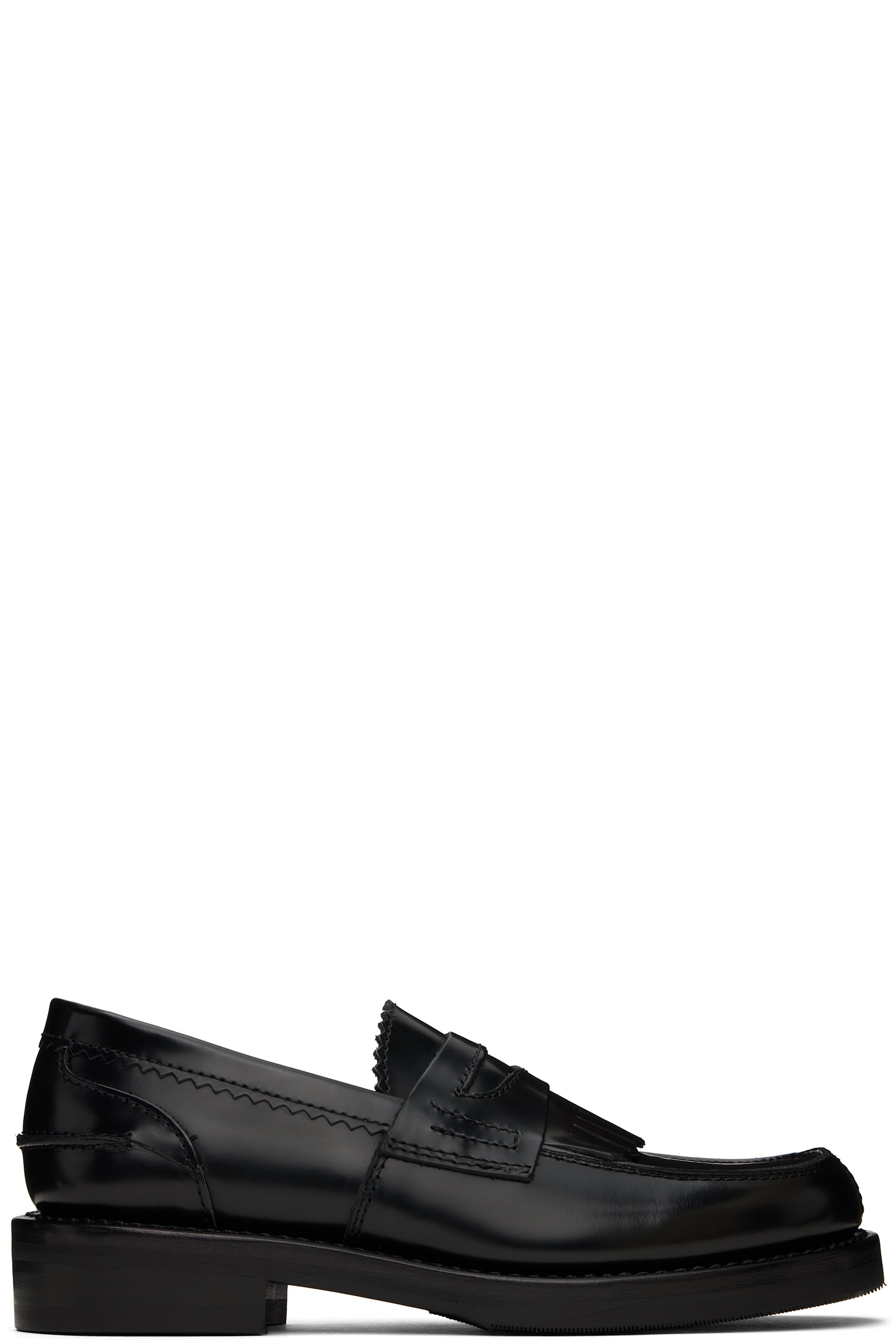 OUR LEGACY - Black Leather Loafers