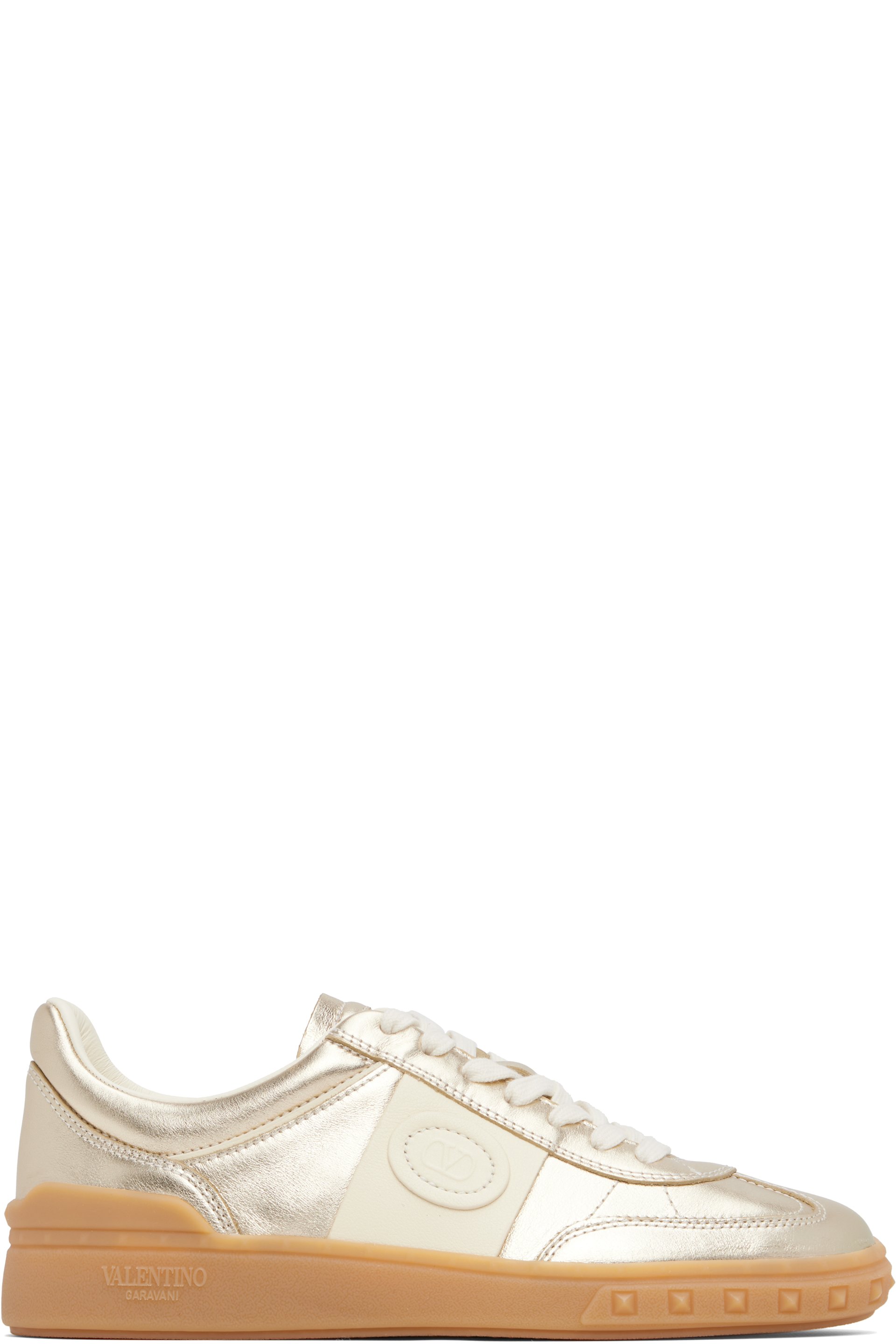 Valentino Garavani - Baskets Upvillage dorées