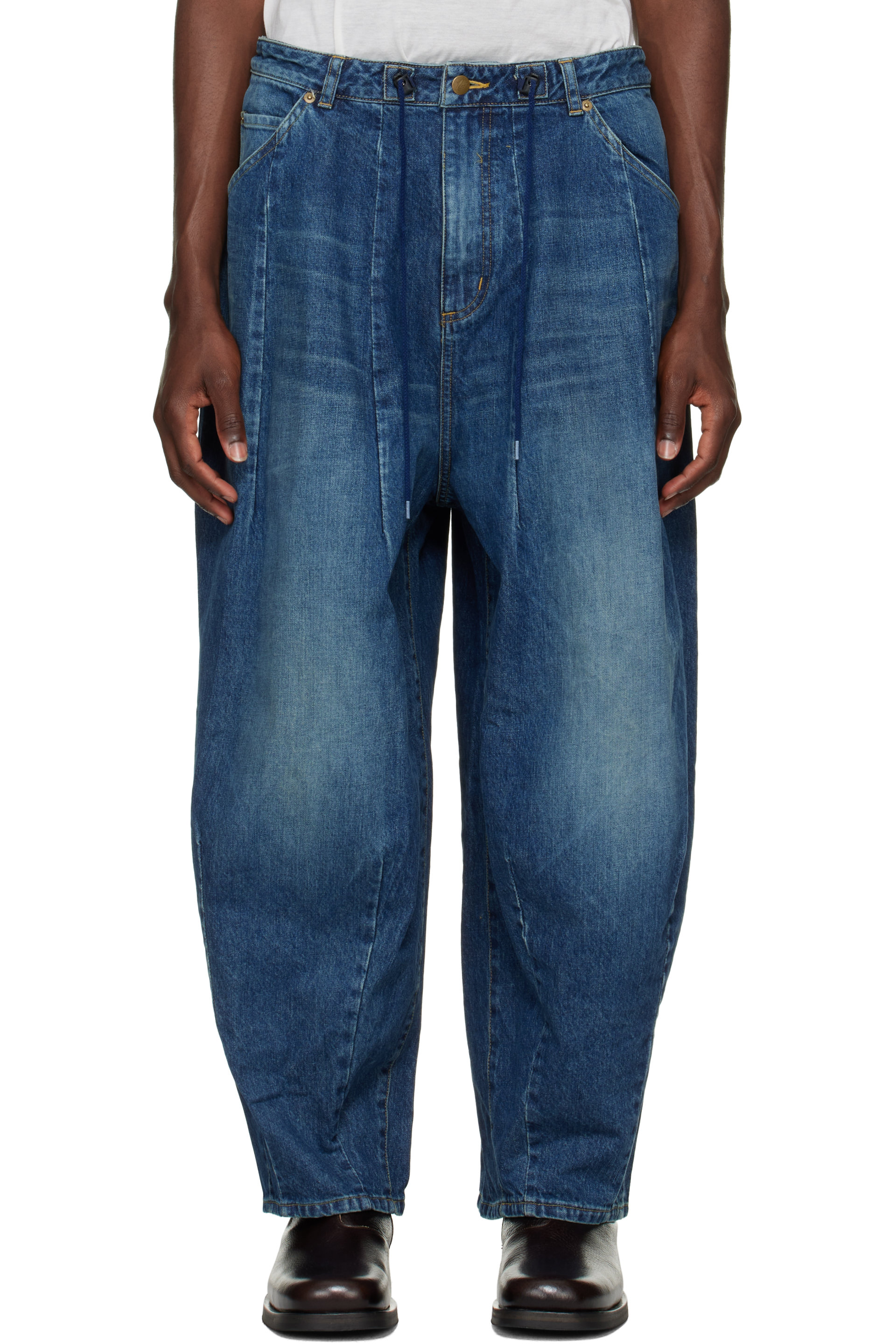 NEEDLES - Navy H.D. Jeans