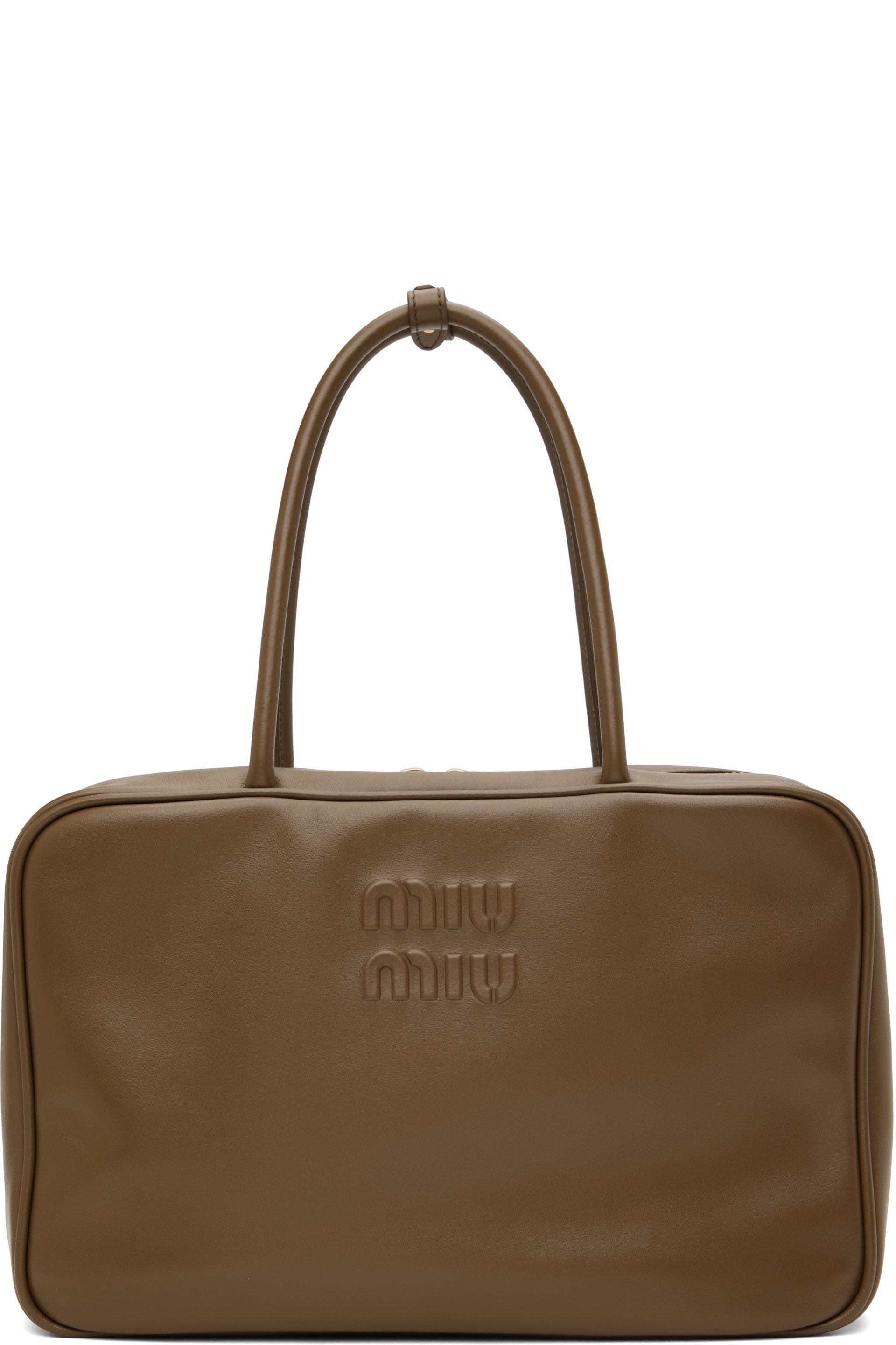 Miu Miu - Sac Beau brun en cuir