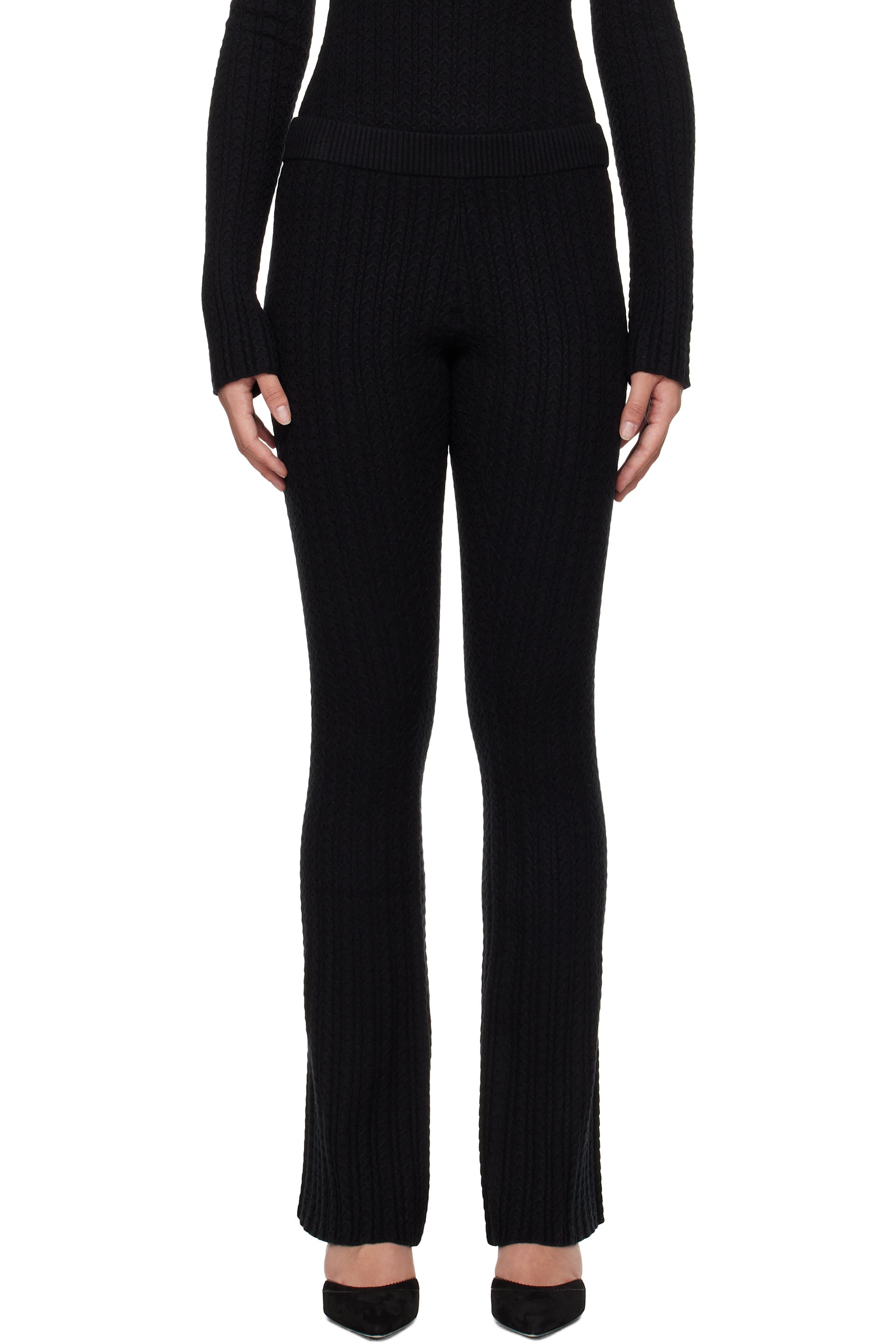 GUIZIO - Pantalon de détente Camille noir