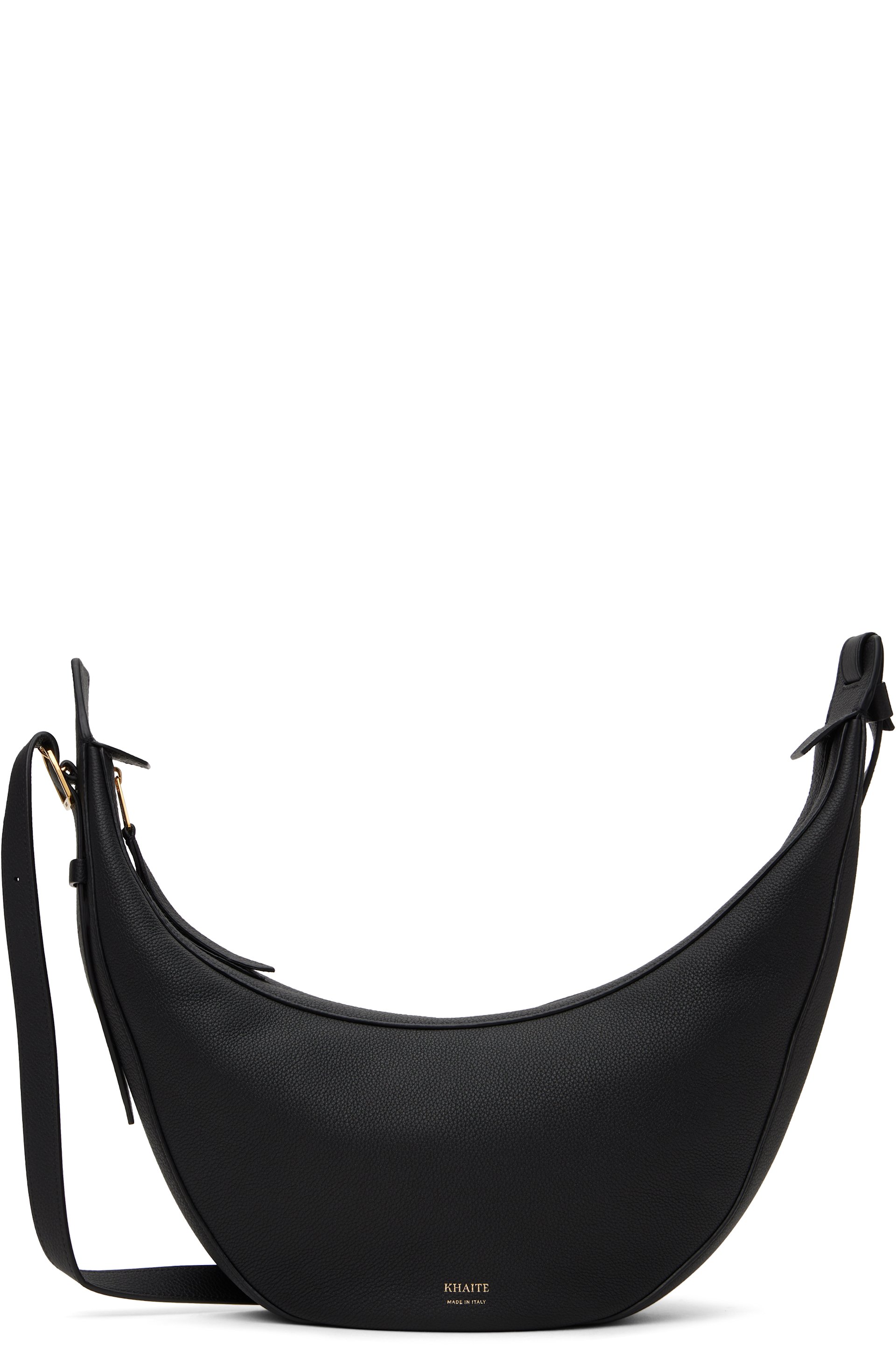 KHAITE - Petit sac à bandoulière Augustina noir