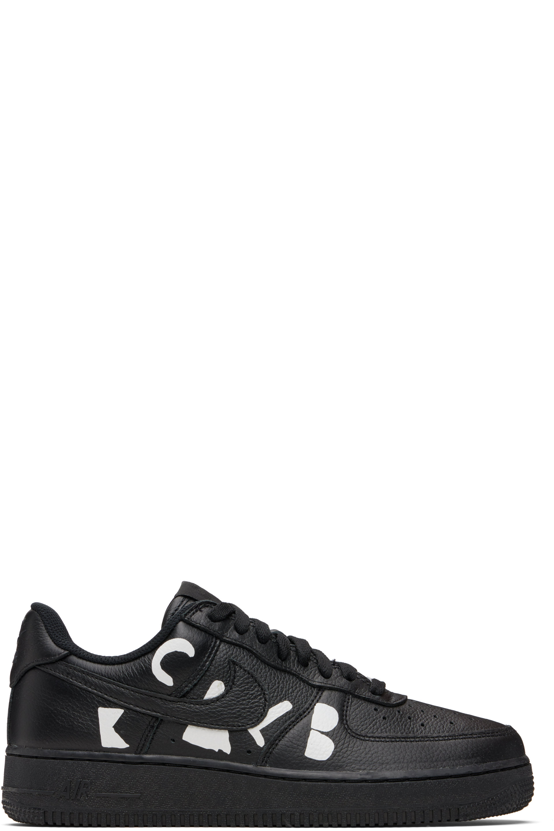 Black Comme des Garçons - Black Nike Edition Air Force 1 Low Retro SP Sneakers