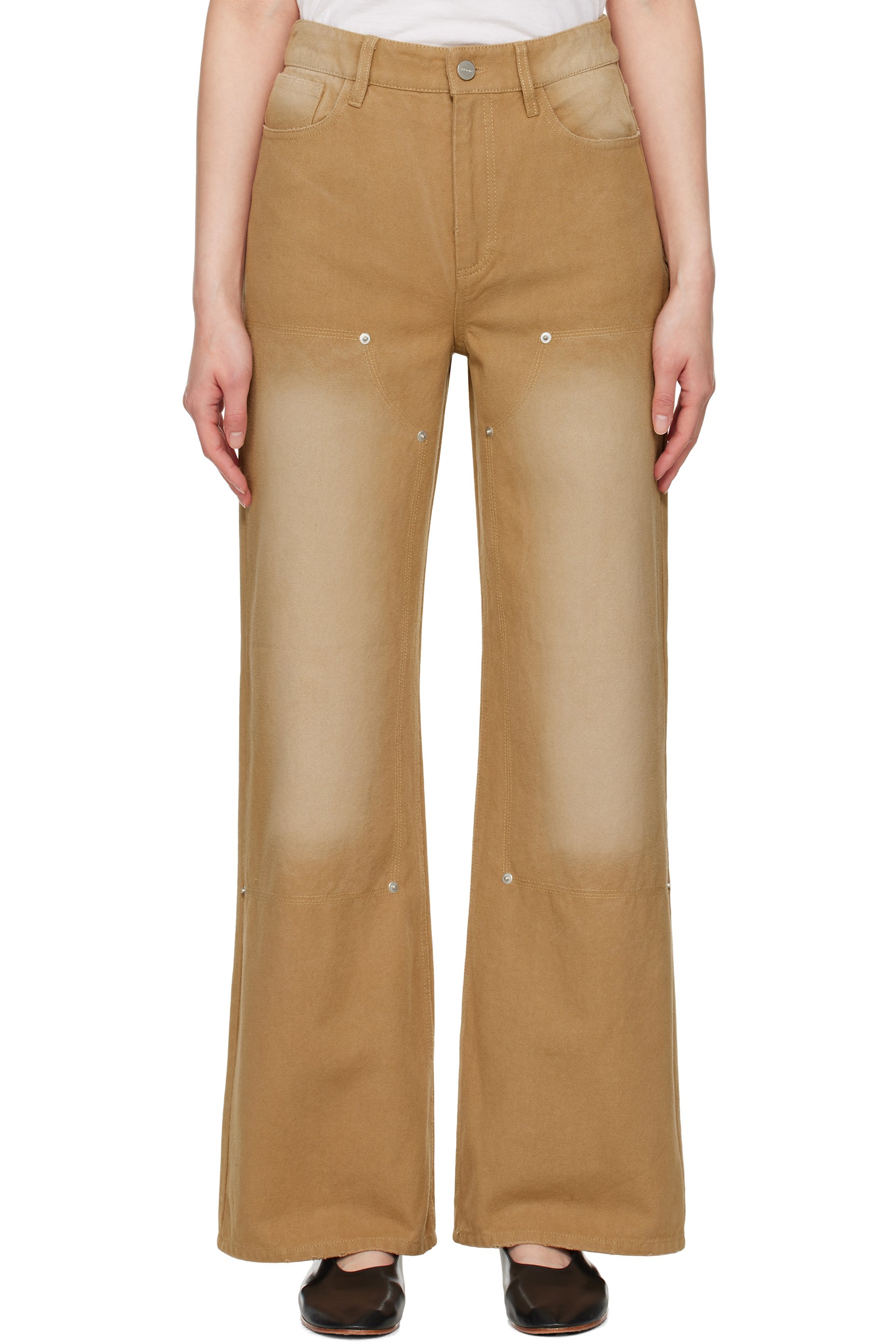 Holzweiler - Tan Juno Workwear Trousers