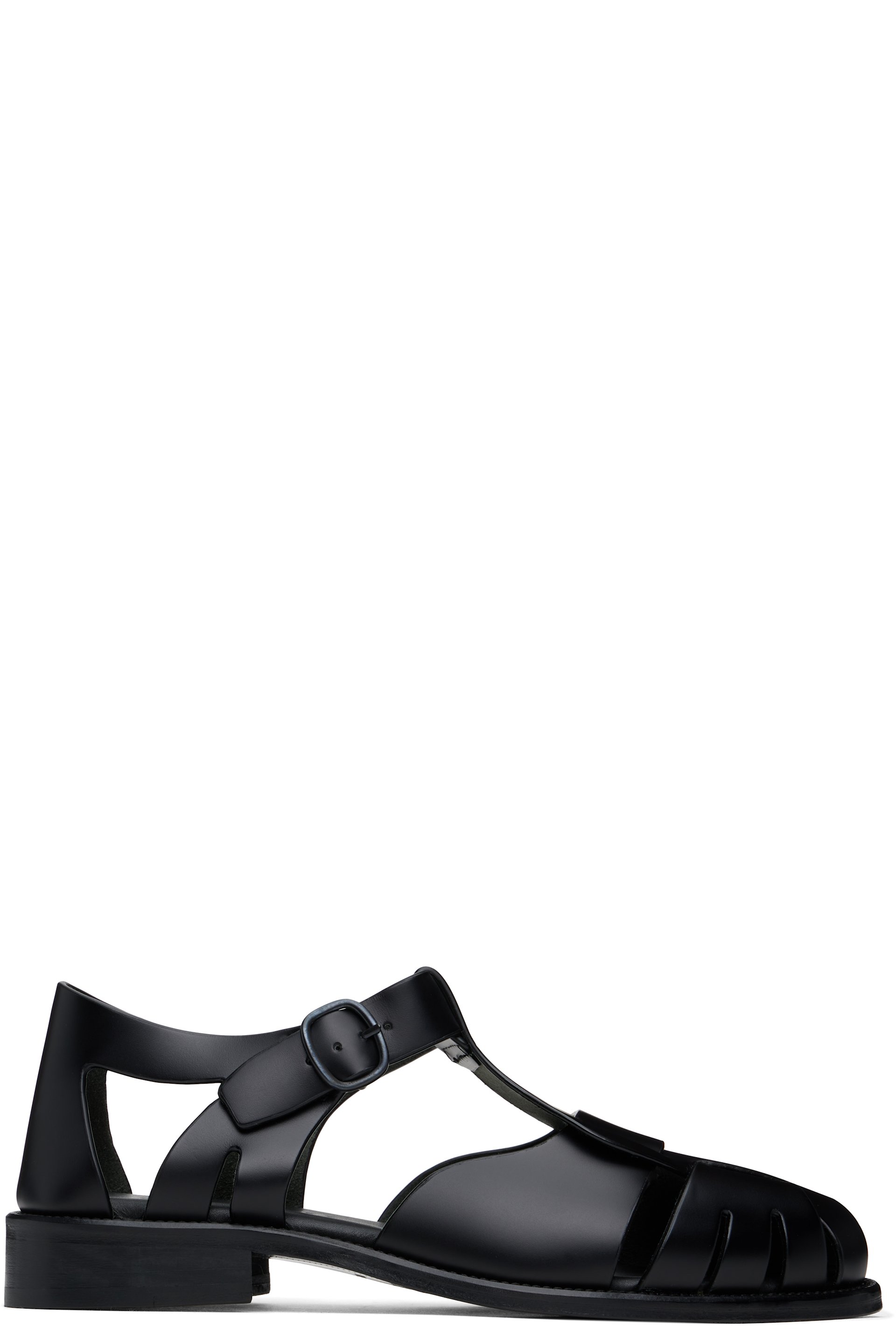 HEREU - Black Pesca Sandals