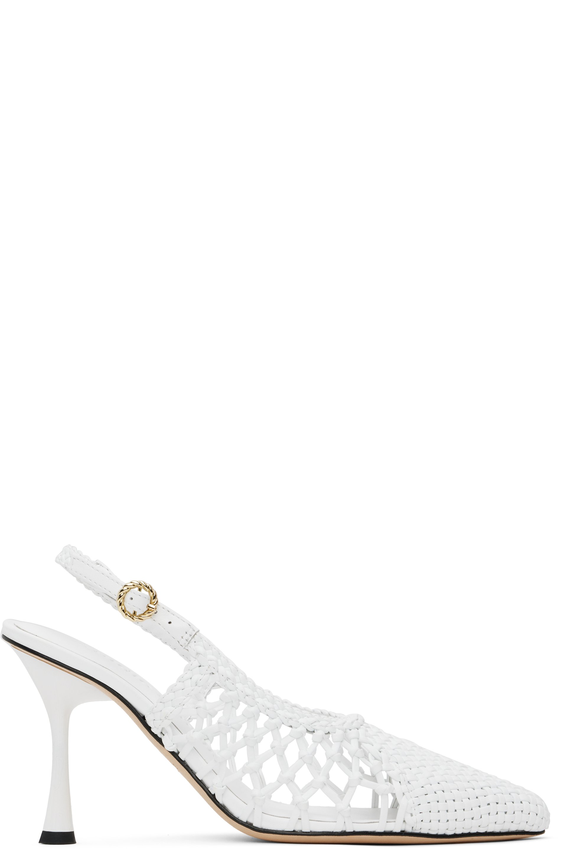 Studio Amelia - Chaussures à talon aiguille Nexus 90 blanches