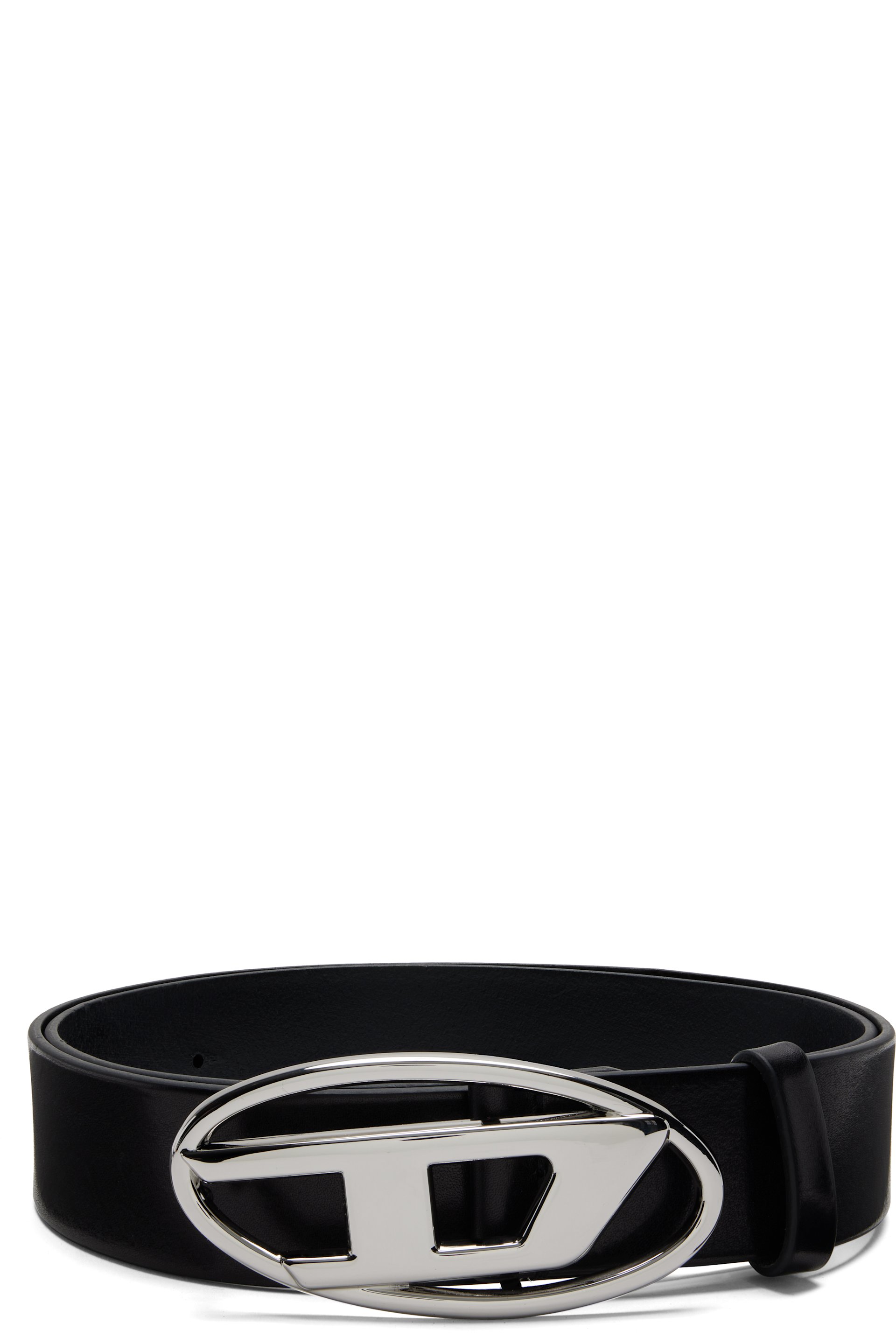Diesel - Ceinture noire à logo 1DR