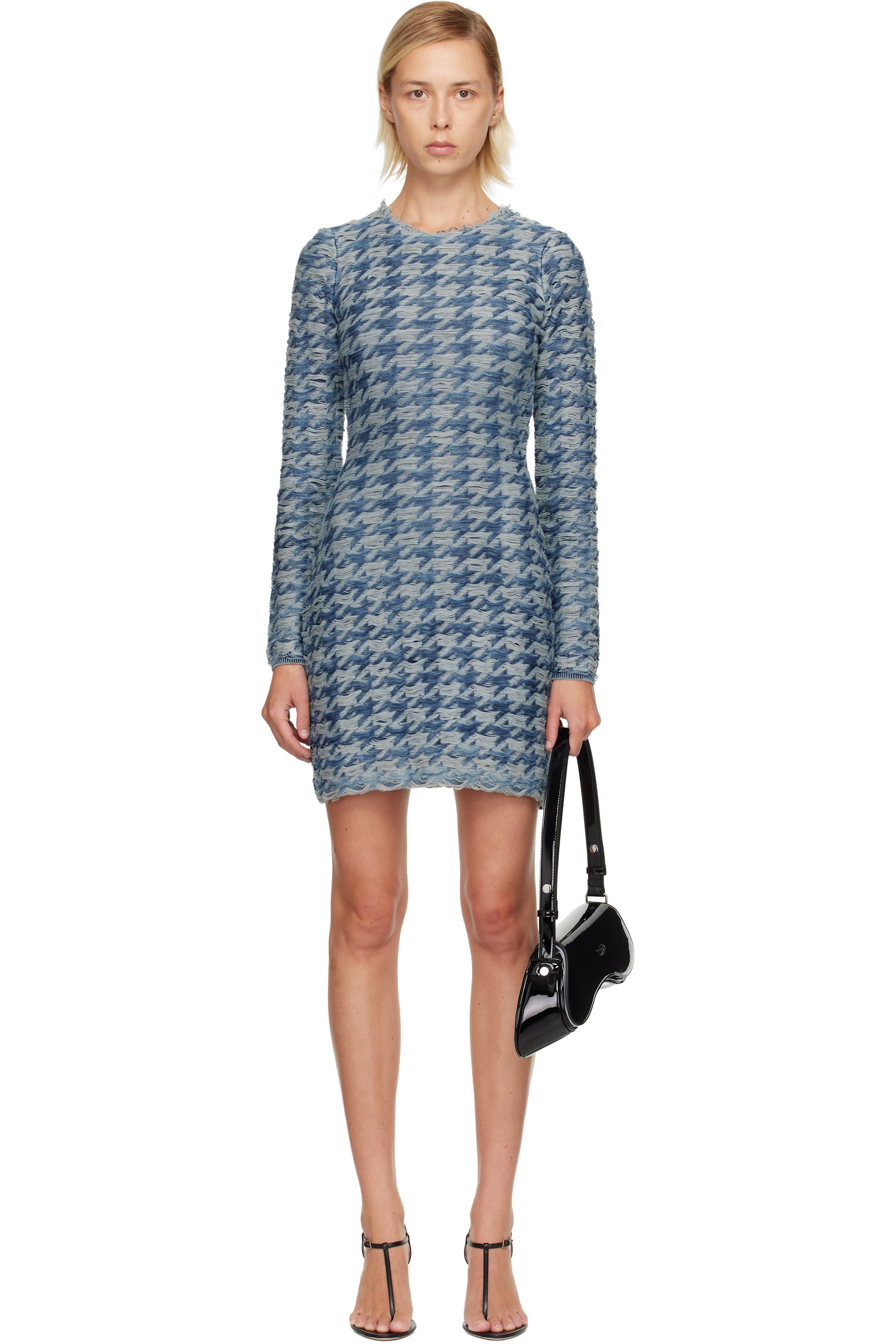 Diesel - Robe courte Halma bleue