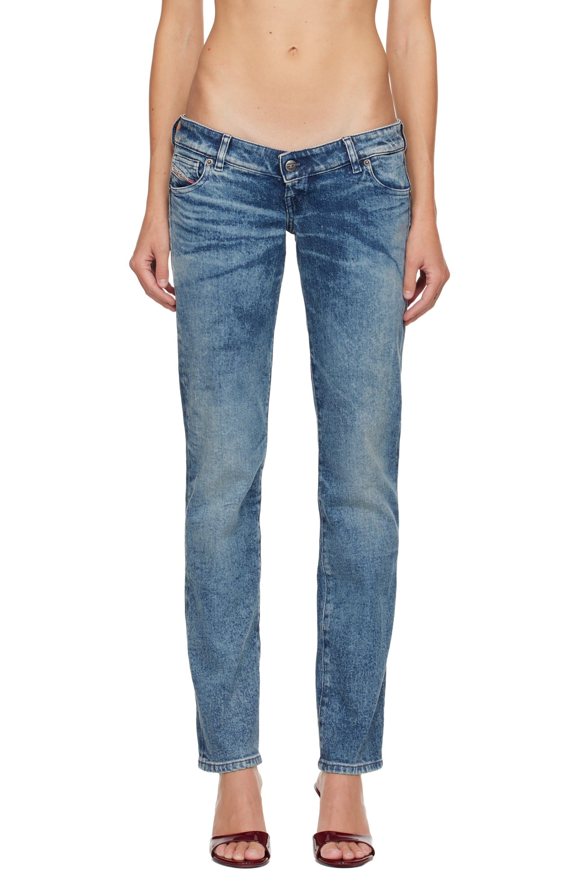 Diesel - Jean Waisty bleu