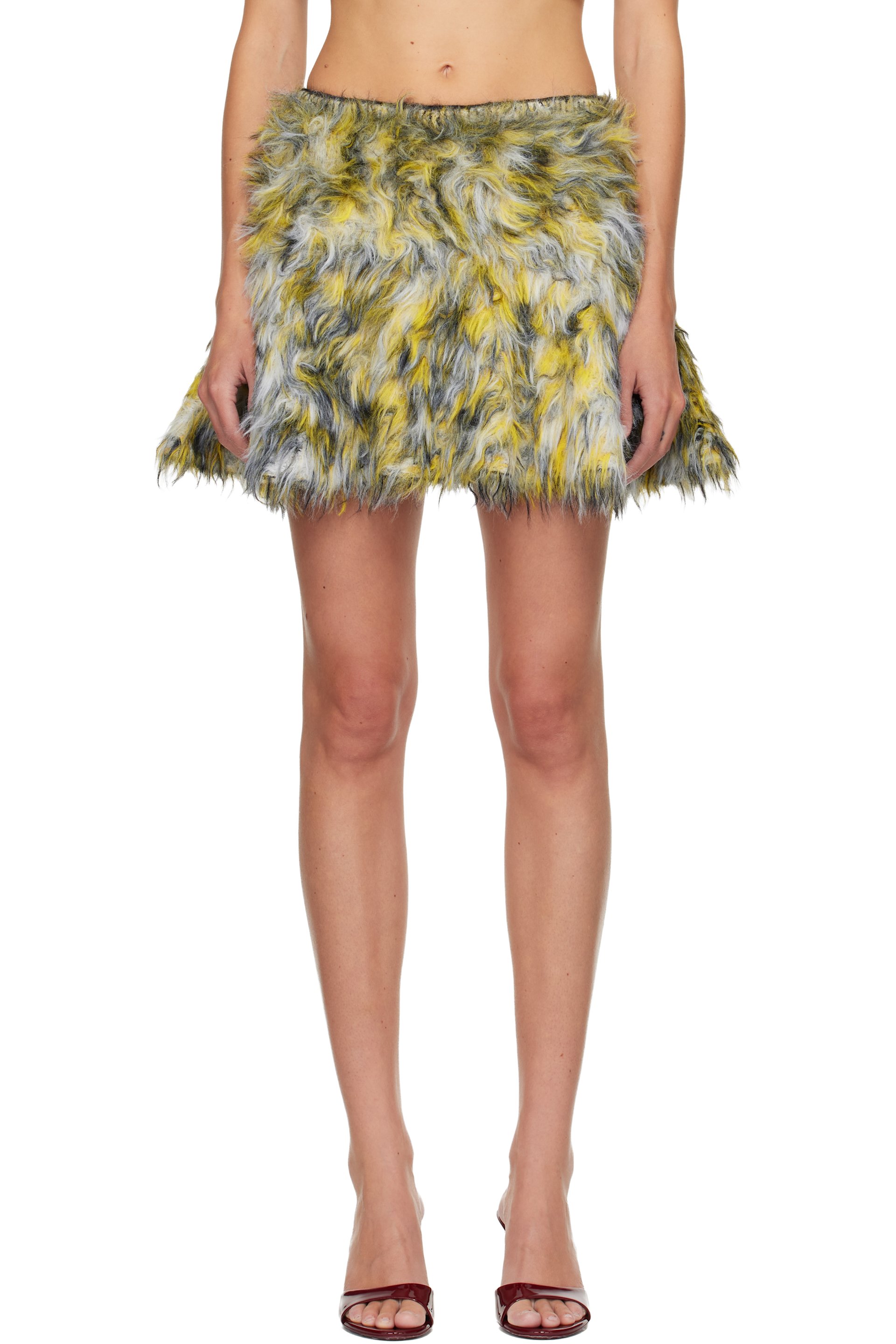 Diesel - Minijupe Astrella jaune