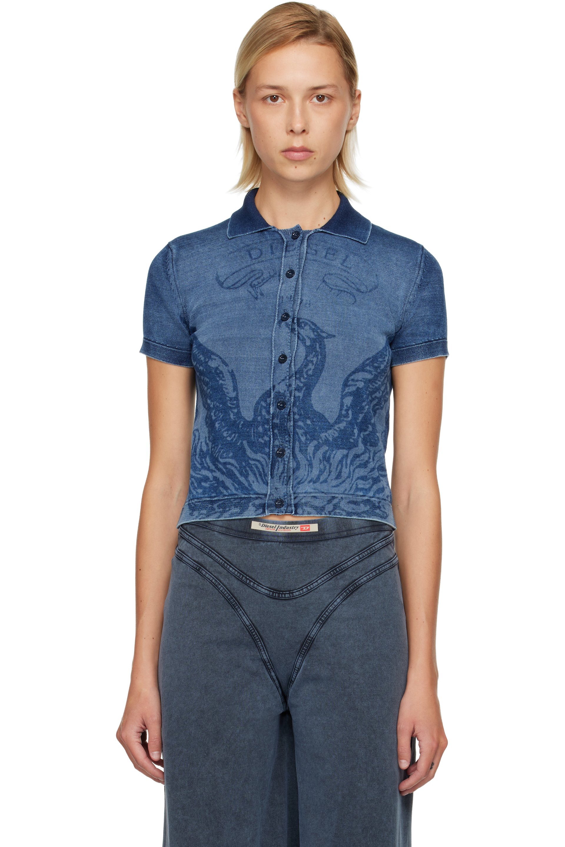 Diesel - Polo Fenny bleu