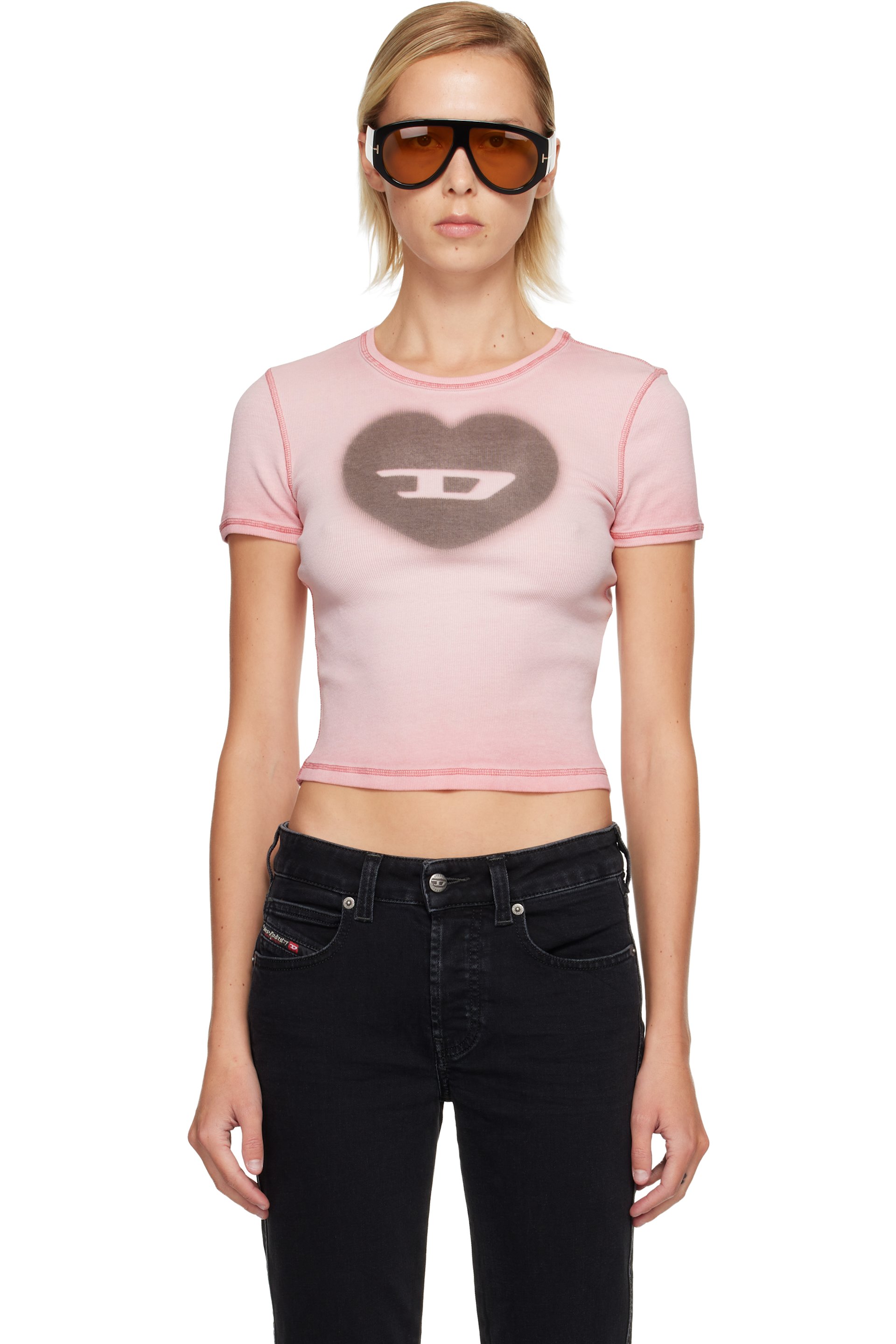 Diesel - T-shirt Ele noir