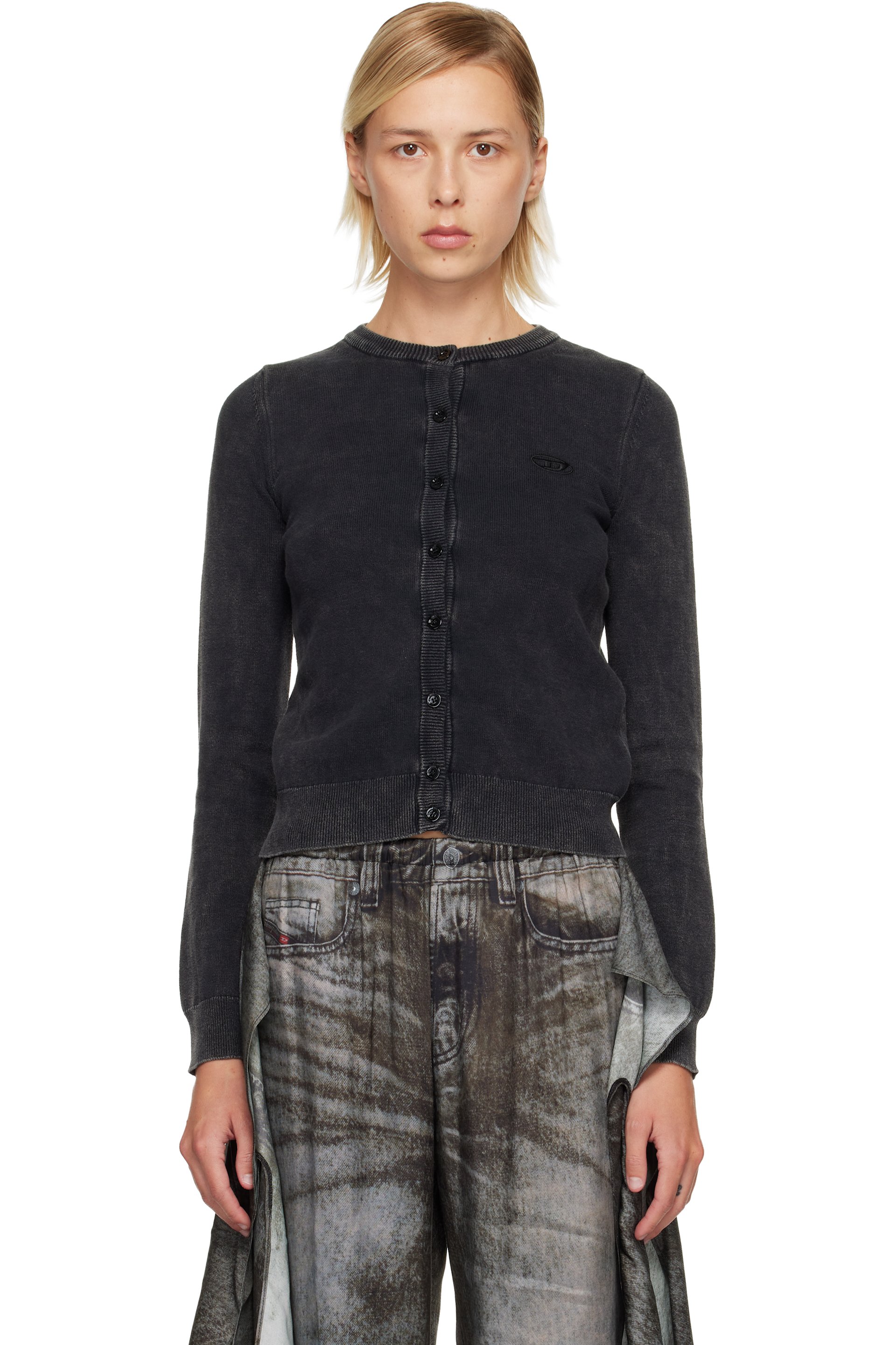 Diesel - Cardigan Bethanie noir