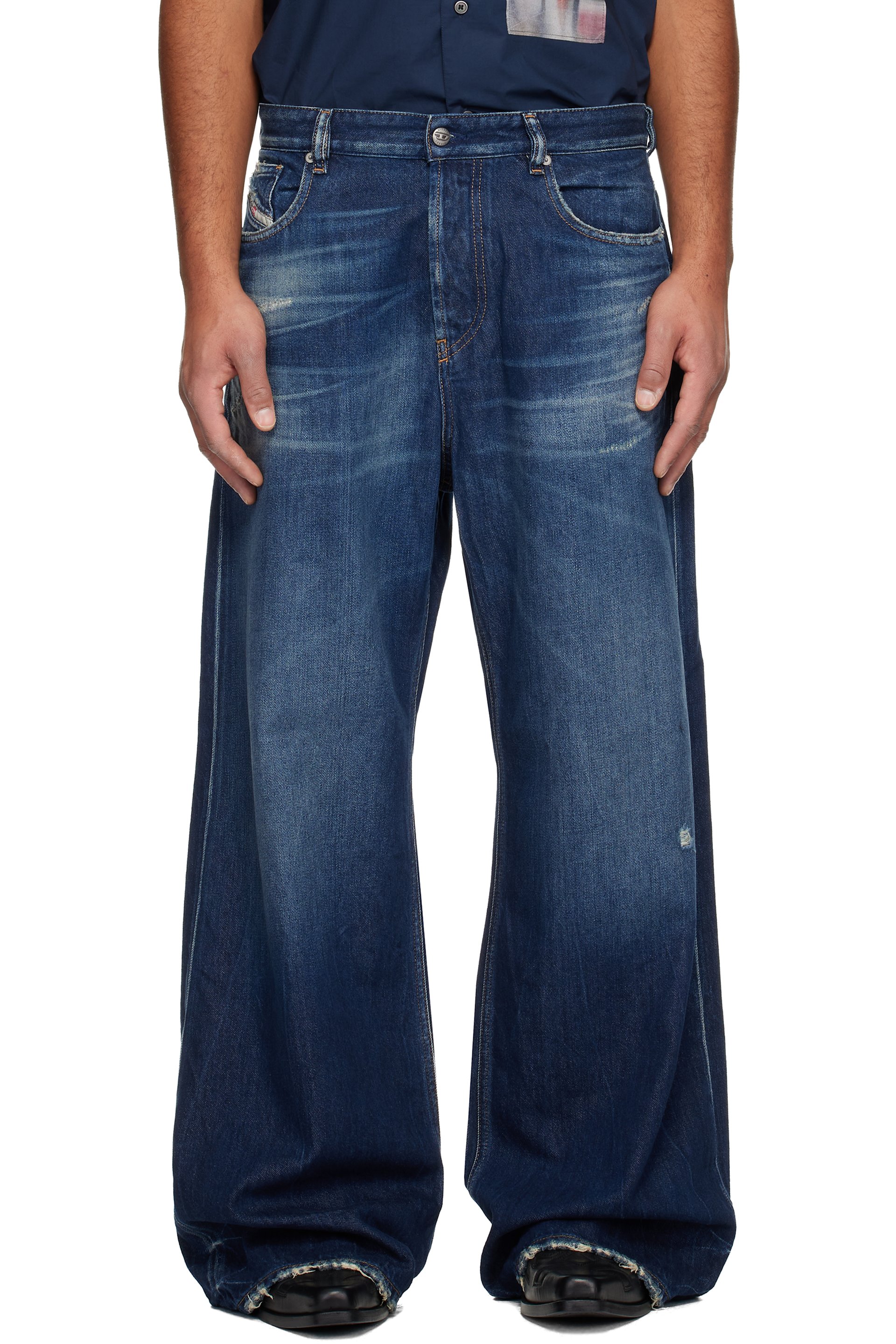 Diesel - Blue Relaxed 1996 D-Sire Jeans