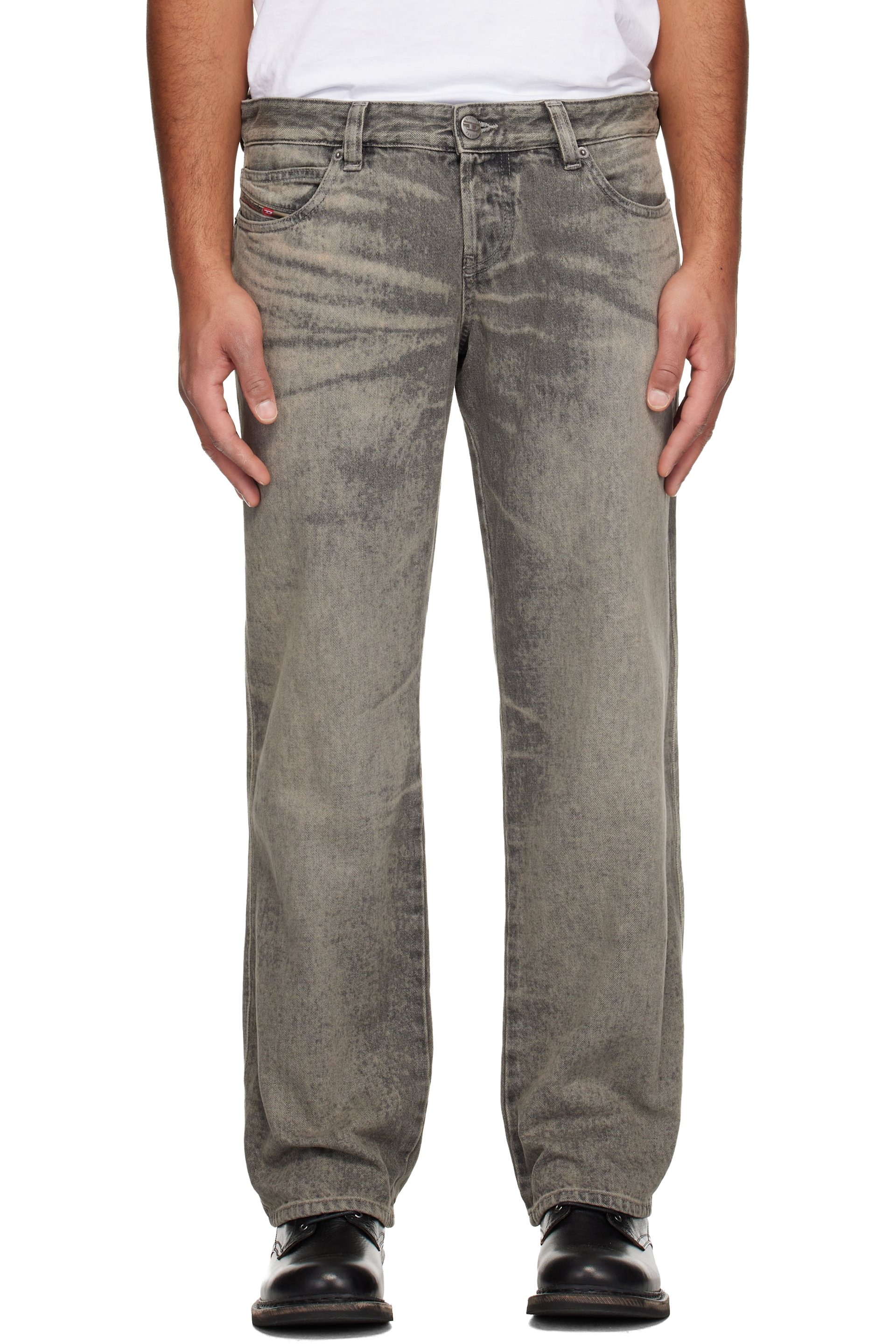 Diesel - Gray Regular D-Im 007dr Jeans