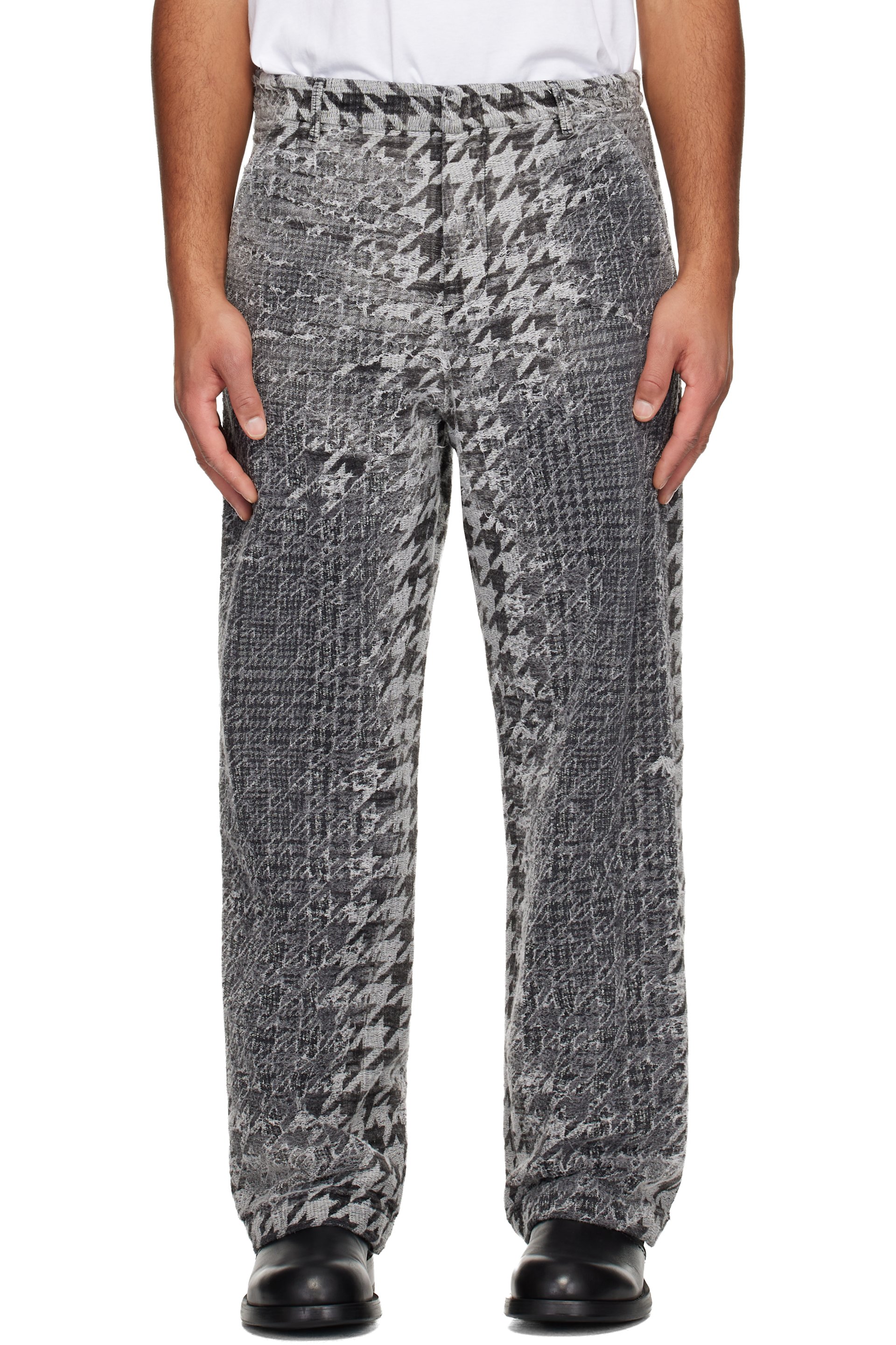 Diesel - Gray Regular D-Eber 0cebn Jeans