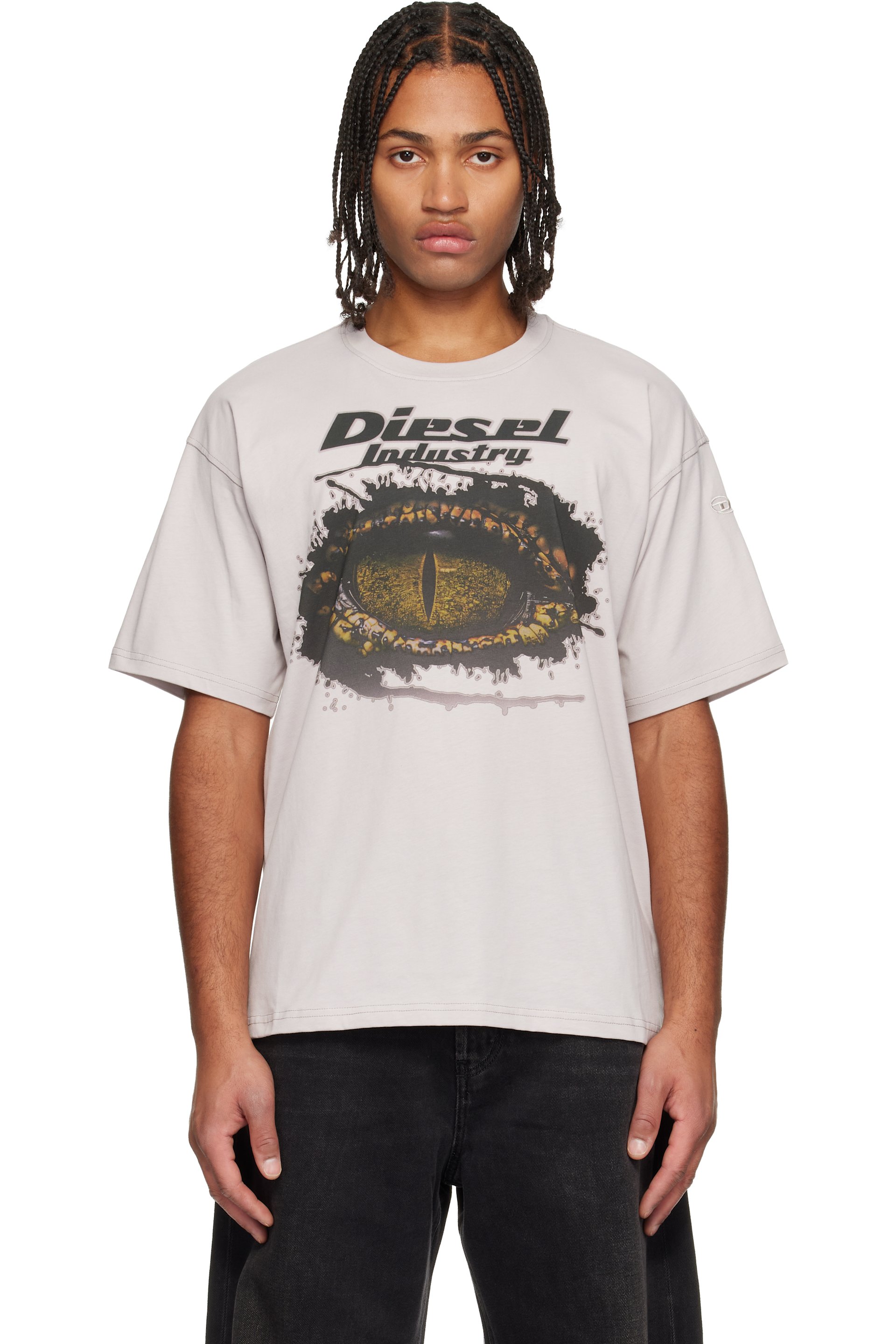 Diesel - Gray T-Boxt-T25 T-shirt