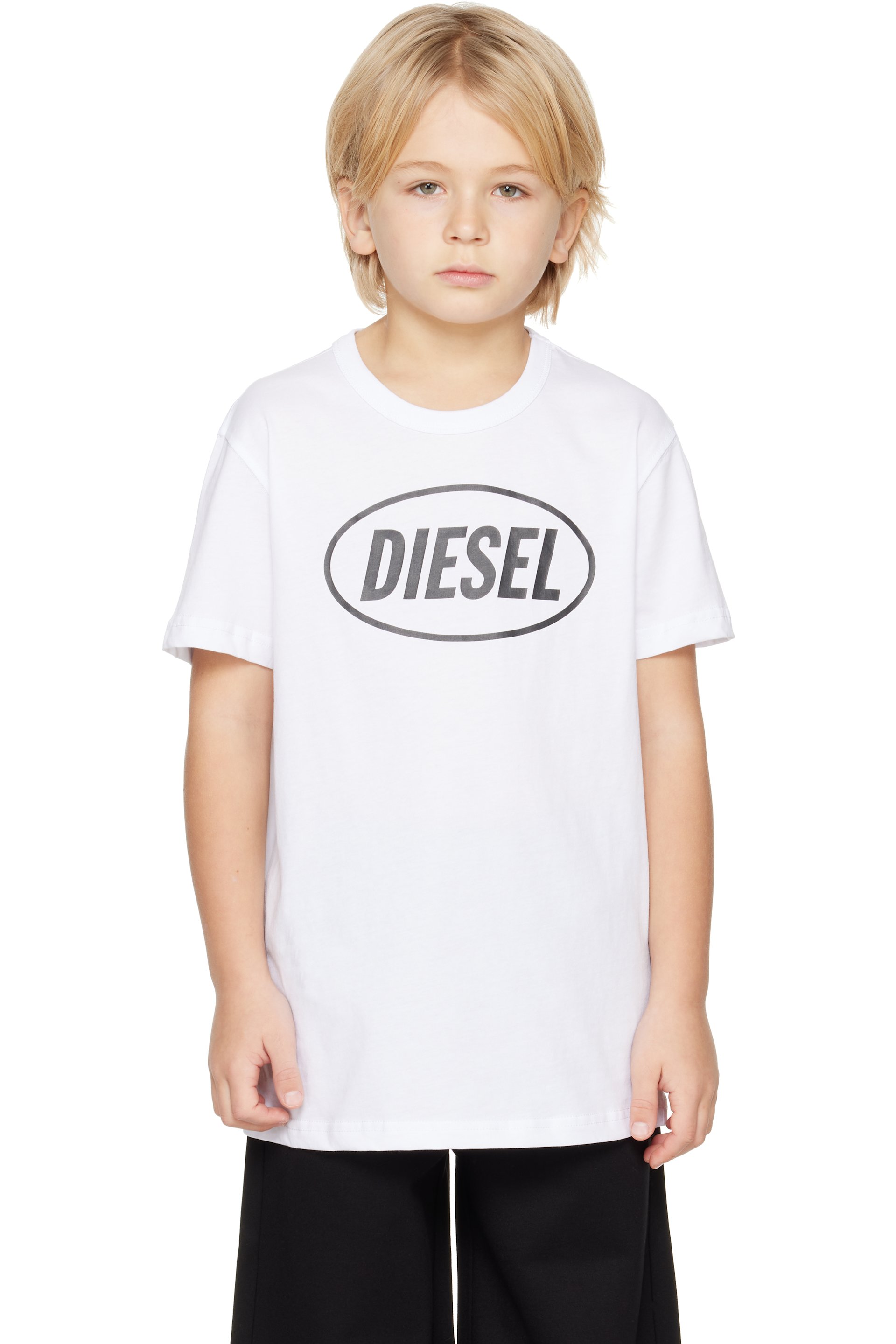 Diesel - Kids White Tundra T-shirt