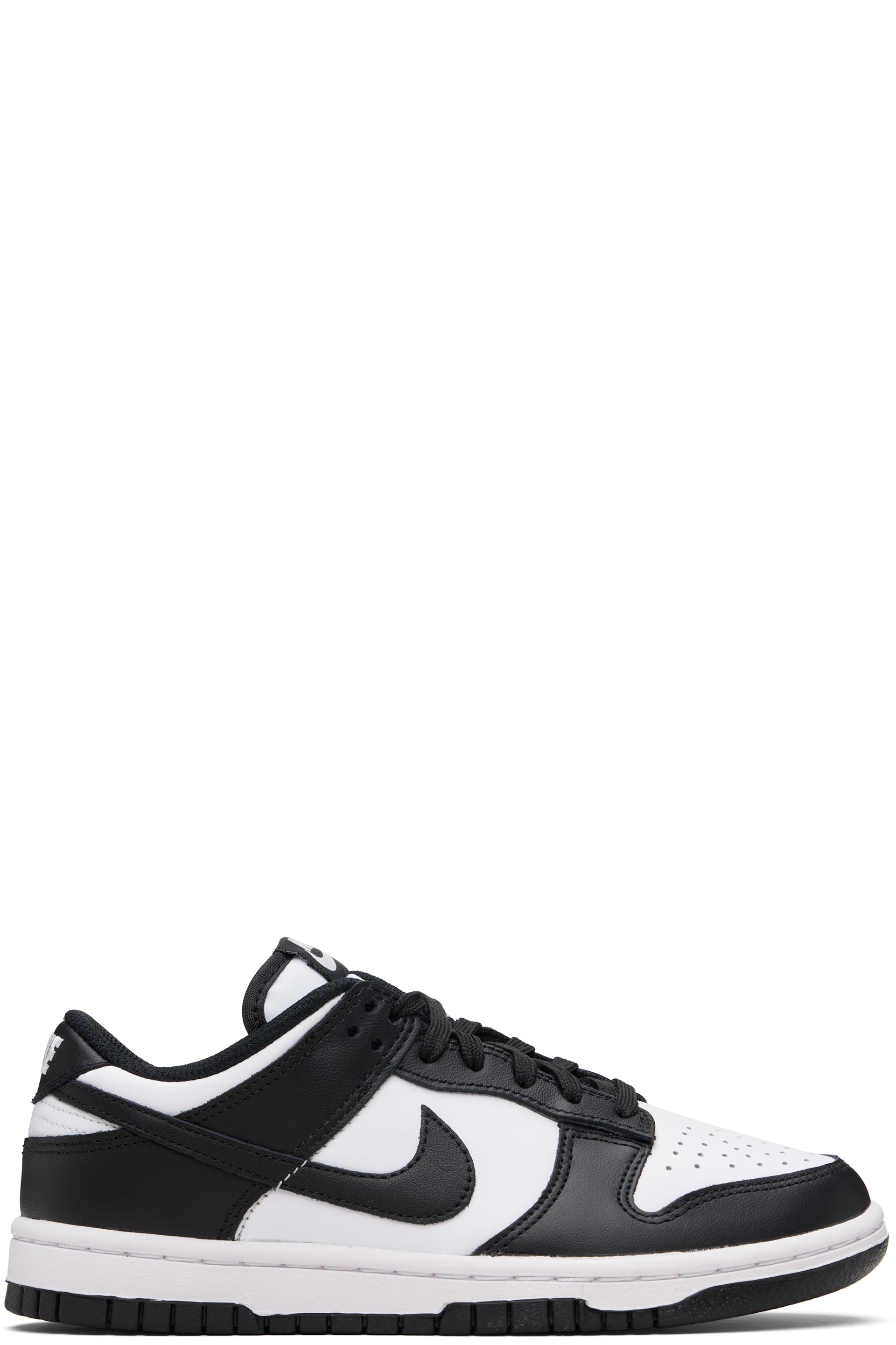 Nike - Baskets basses Dunk blanc et noir