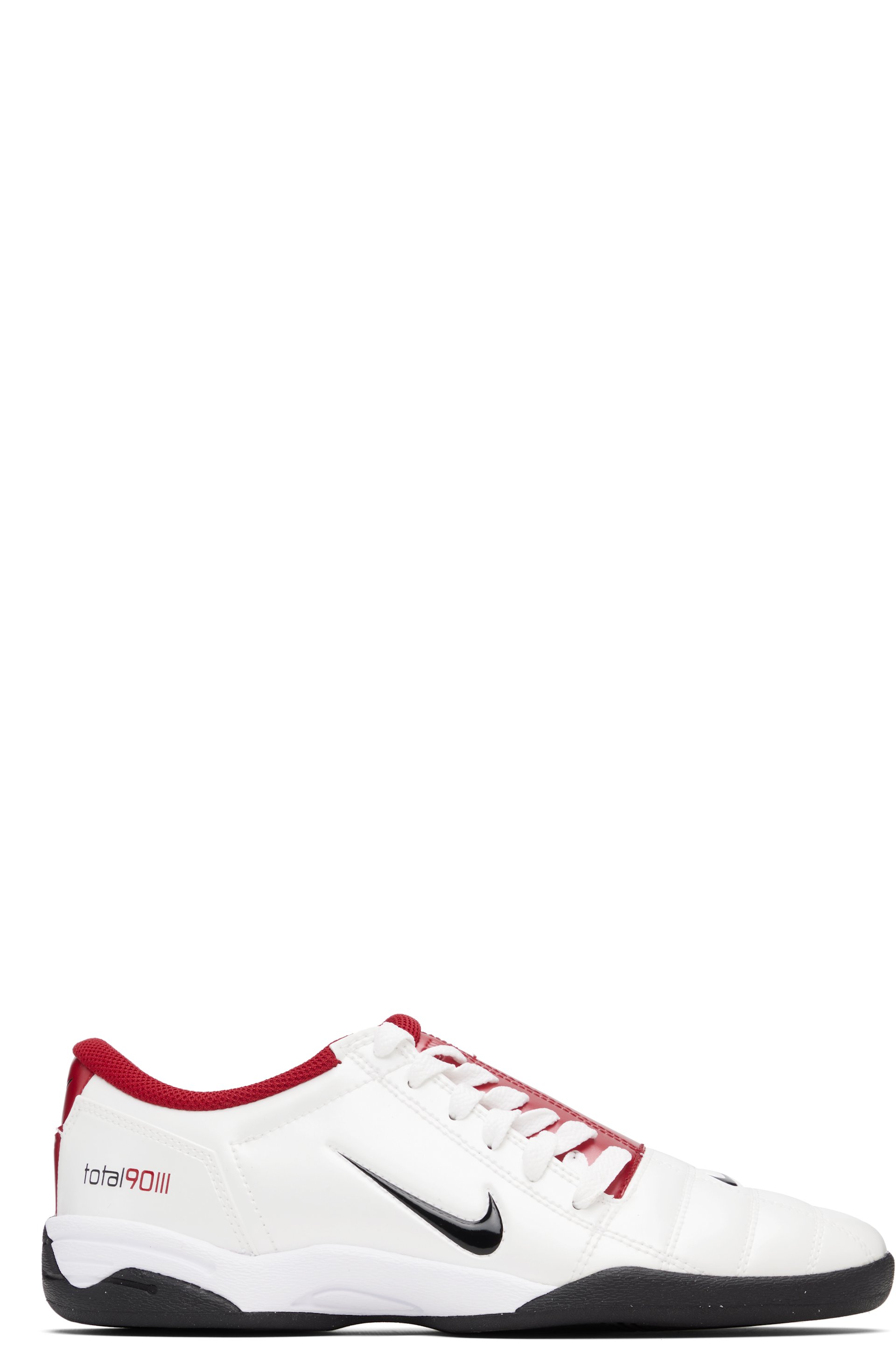 Nike - Baskets Total 90 blanc et rouge
