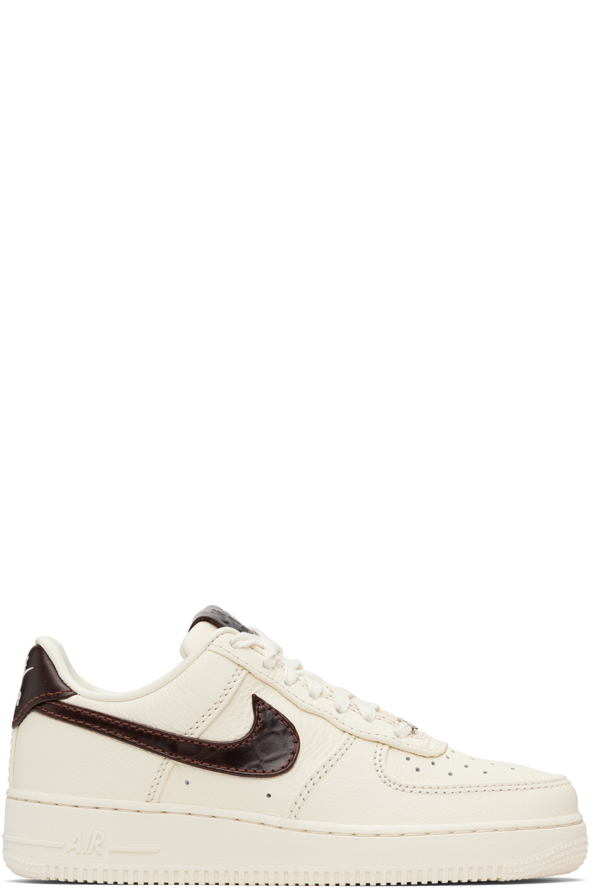 Nike - Baskets Air Force 1 '07 blanc cassé