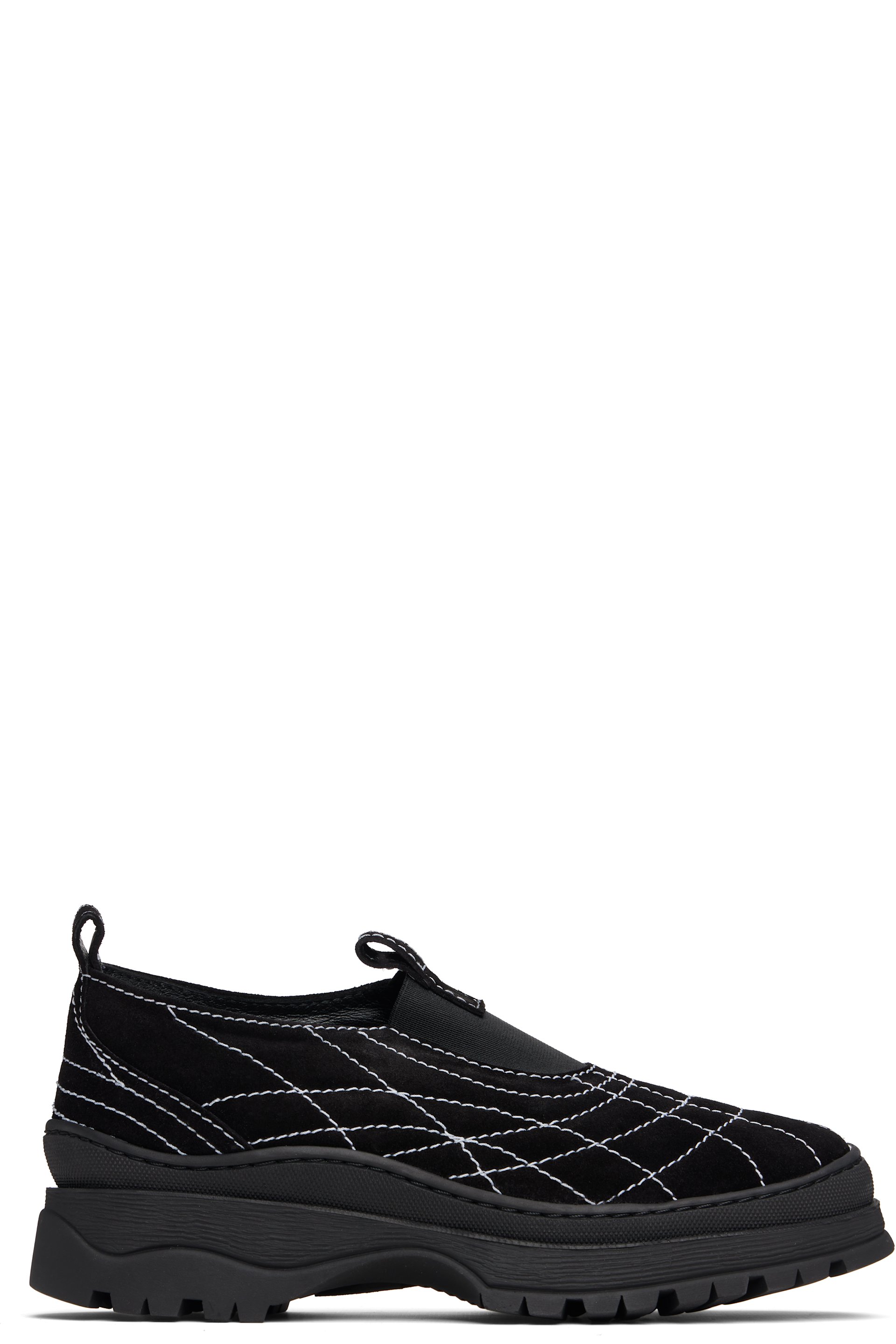 Nicole Saldaña - Baskets Sacha noires en suède