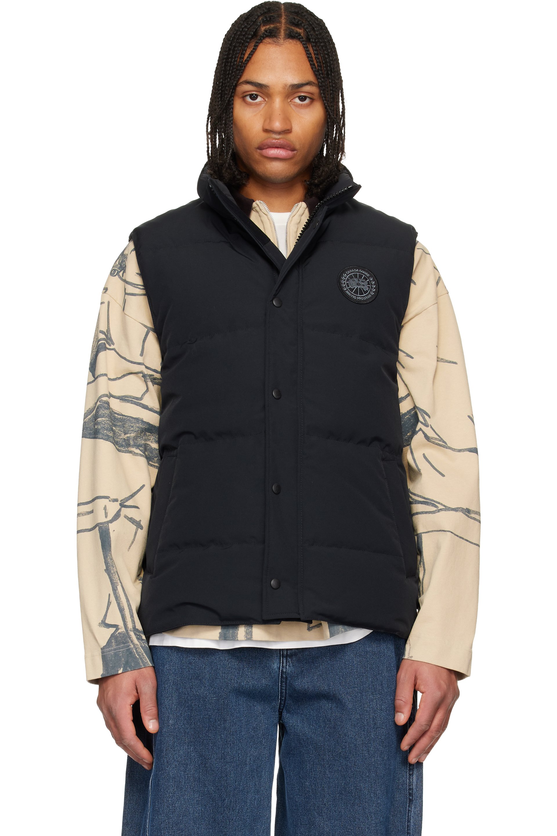 Canada Goose - Black 'Black Label' Garson Down Vest