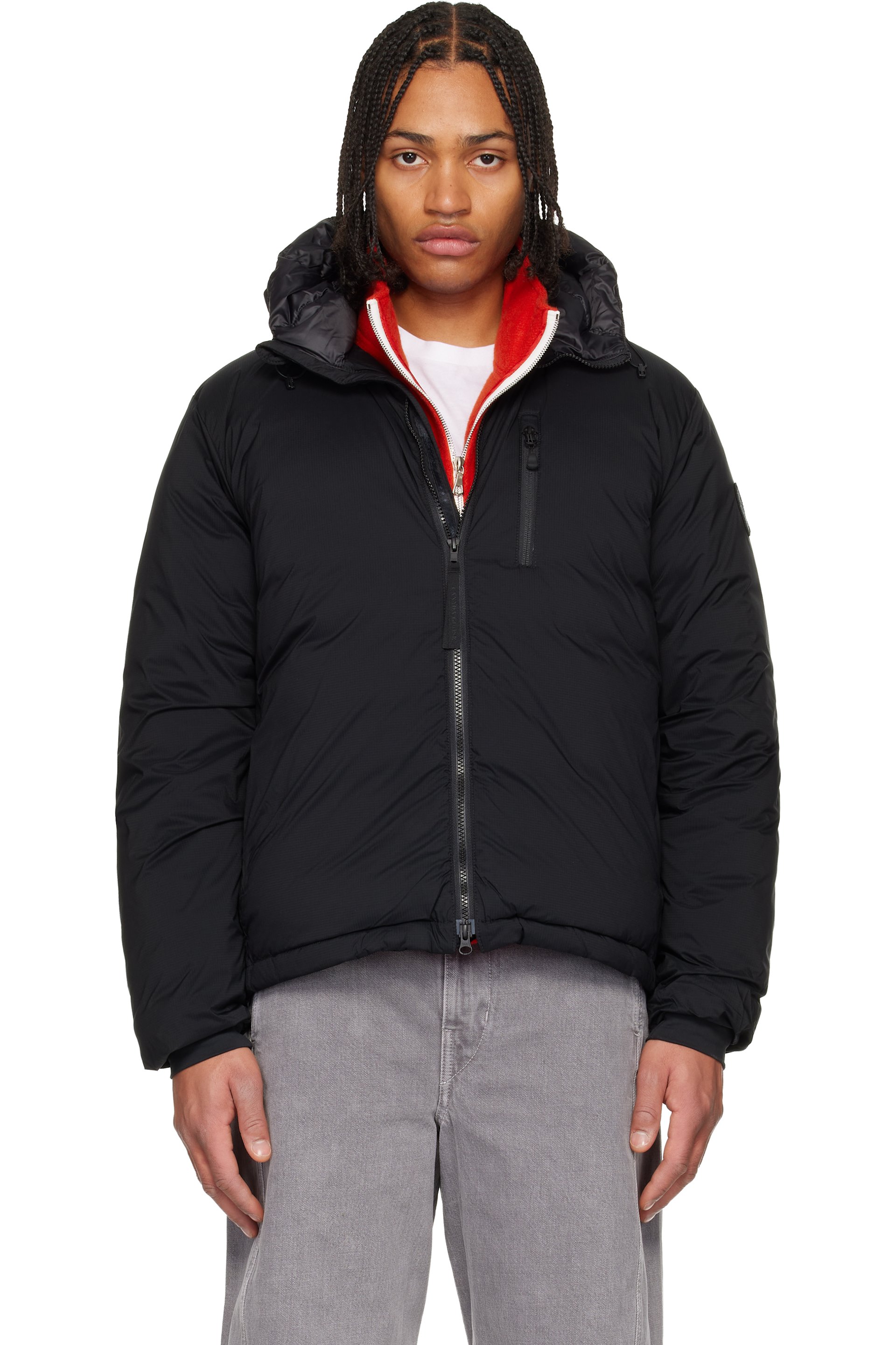 Canada Goose - Black 'Black Label' Lodge Hooded Down Jacket