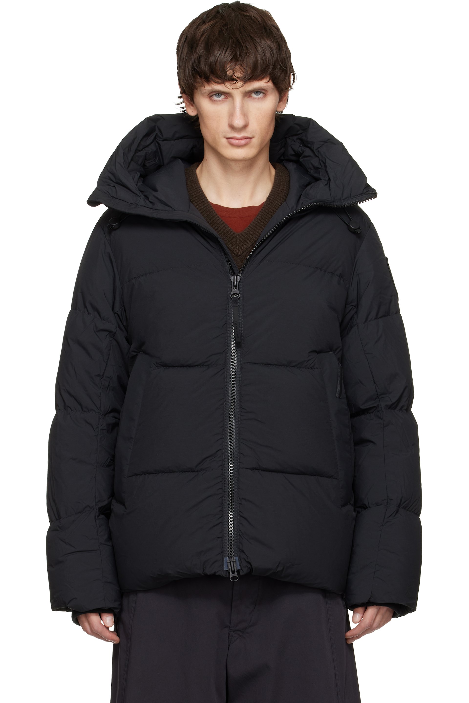 Canada Goose - Black 'Black Label' Crofton Puffer EnduraLuxe Down Jacket