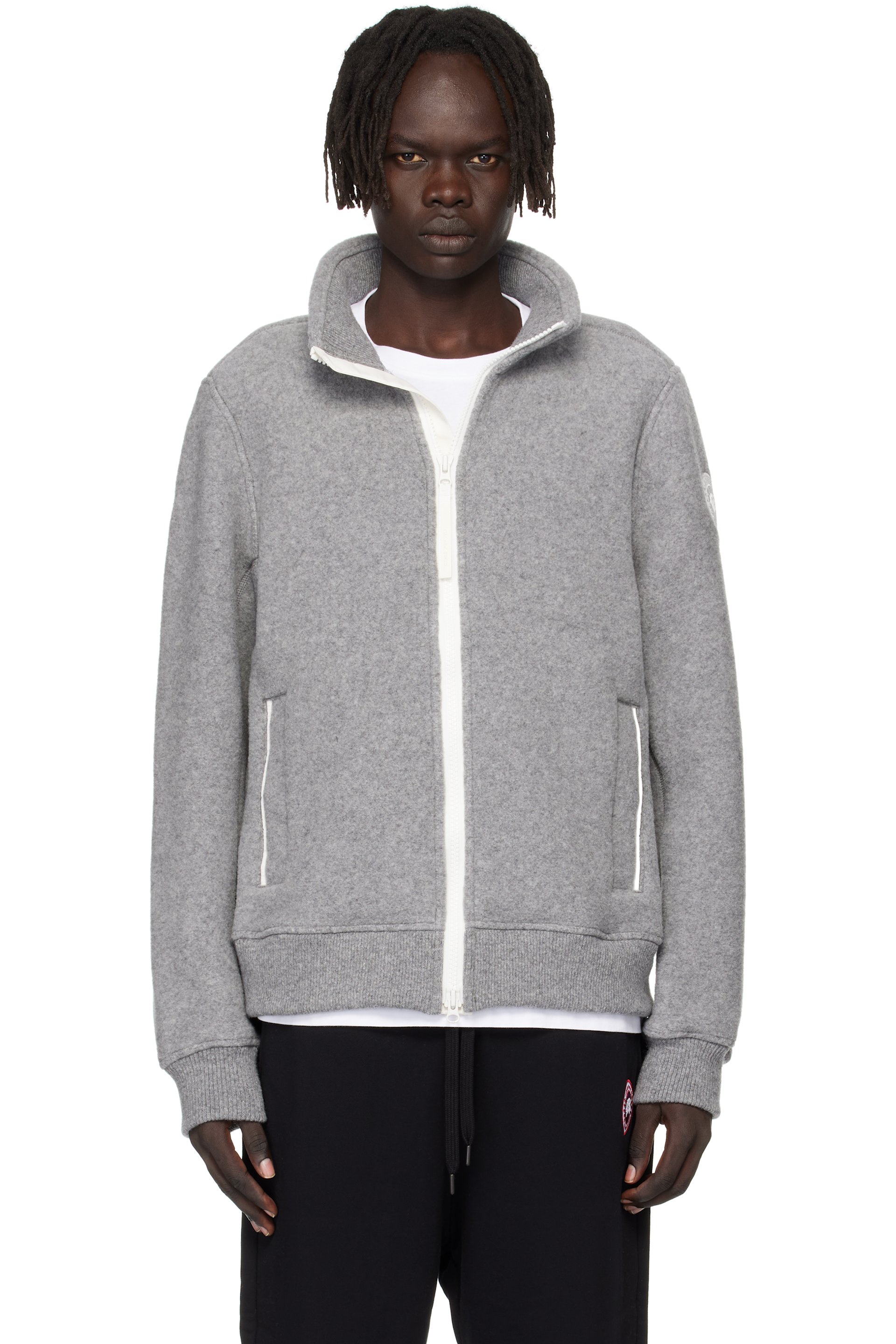 Canada Goose - Gray Kind Fleece HUMANATURE Lawson Jacket