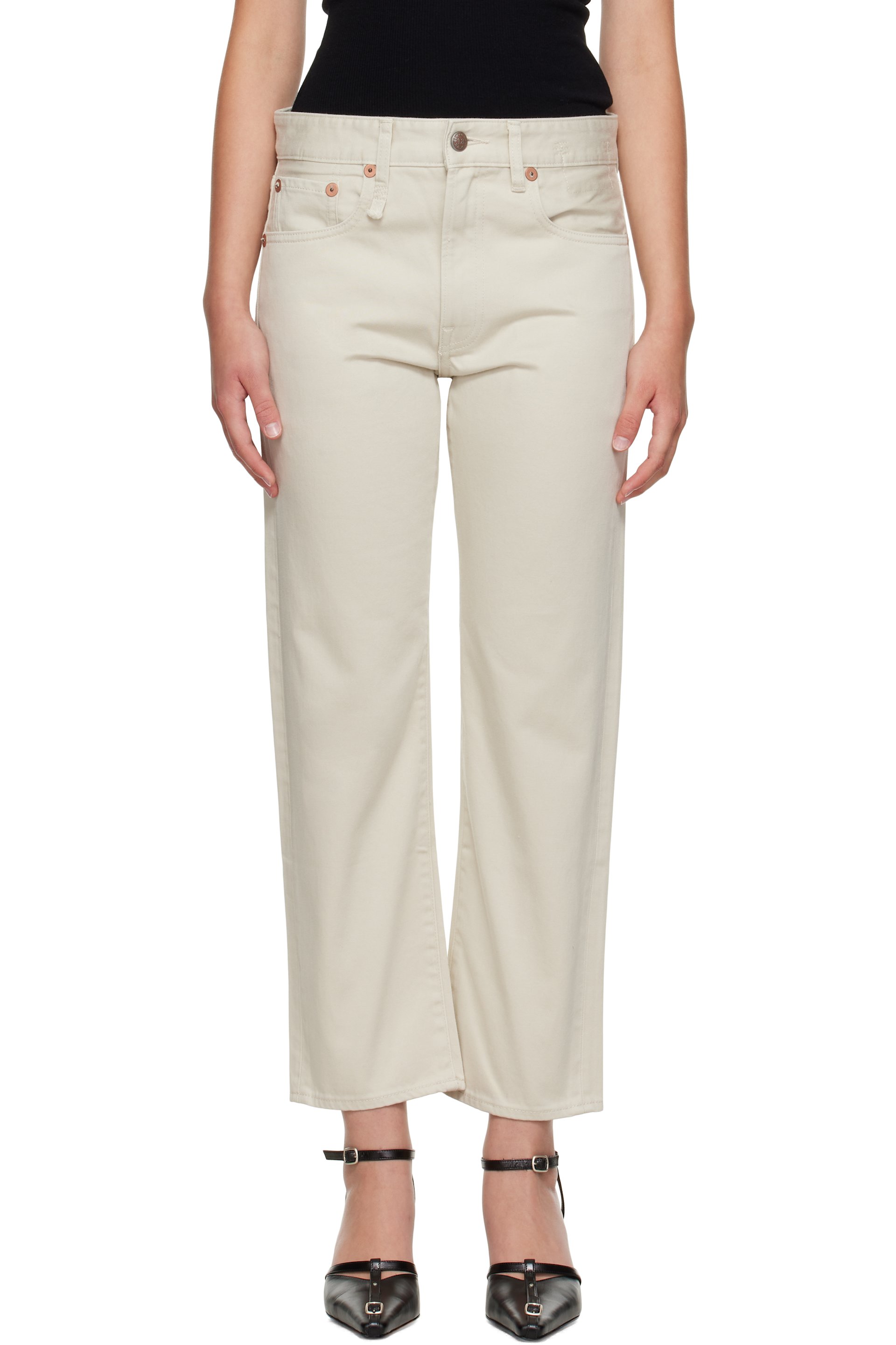 R13 - Jean Romeo beige