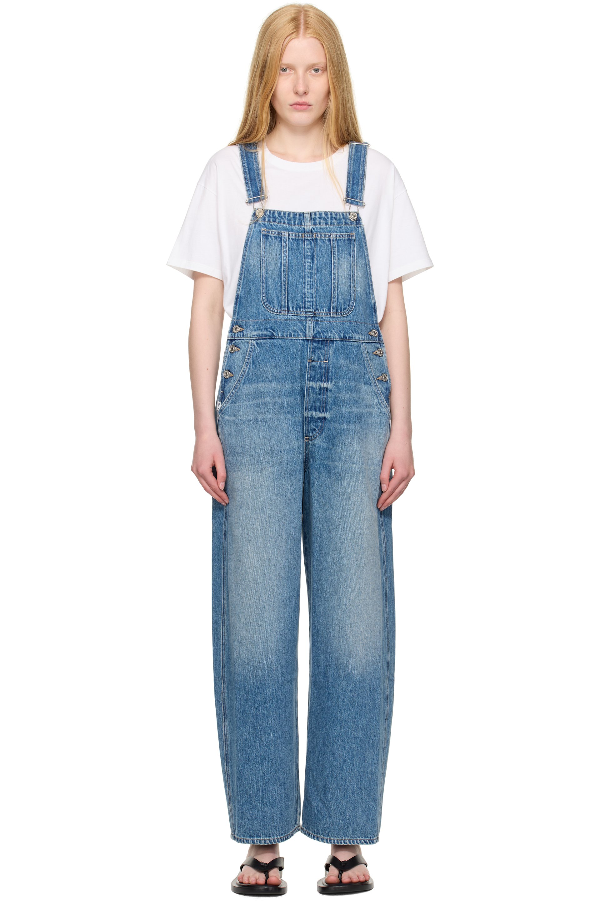 Citizens of Humanity - Blue Freya Denim Overalls