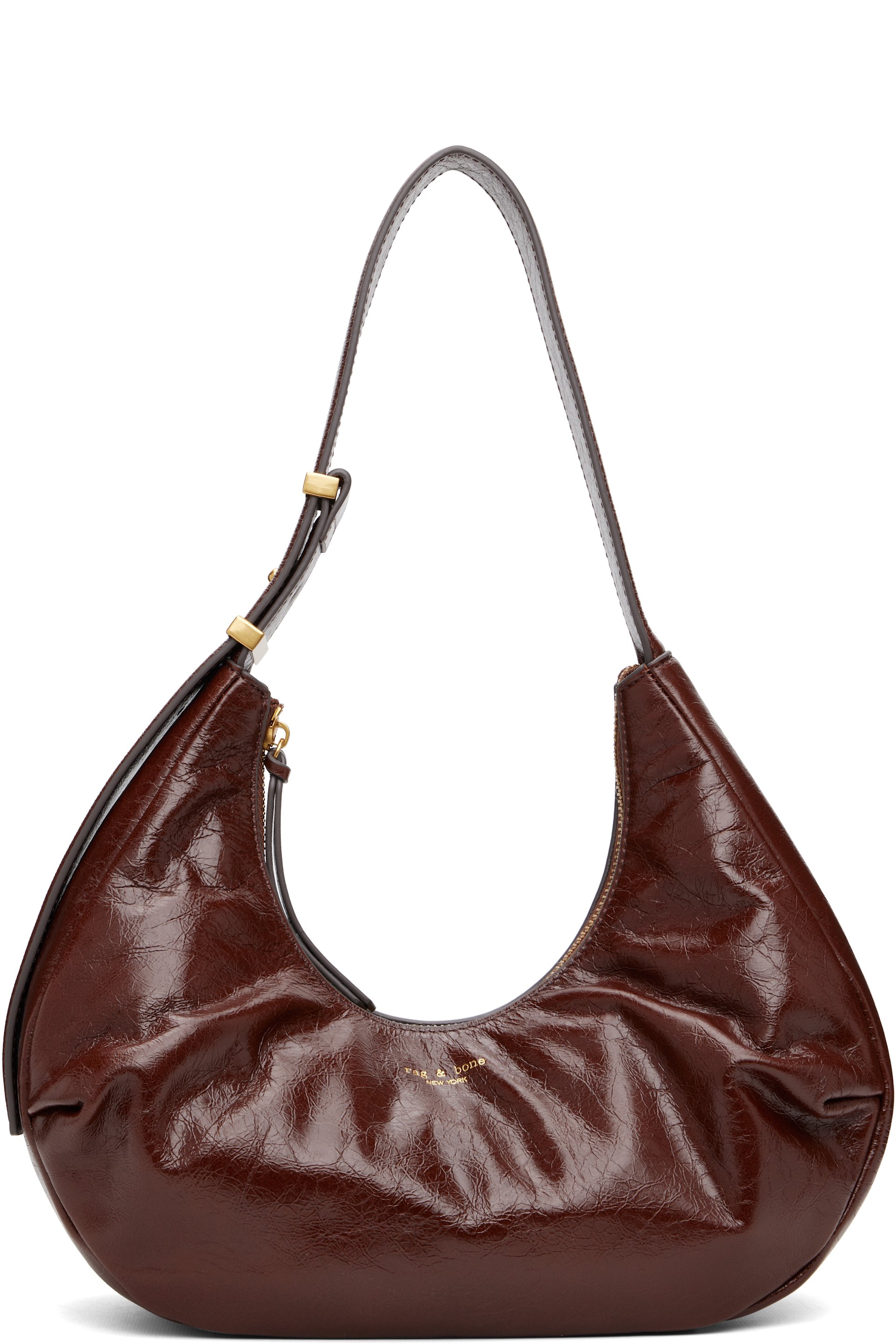rag & bone - 棕色 Hudson Leather 单肩包