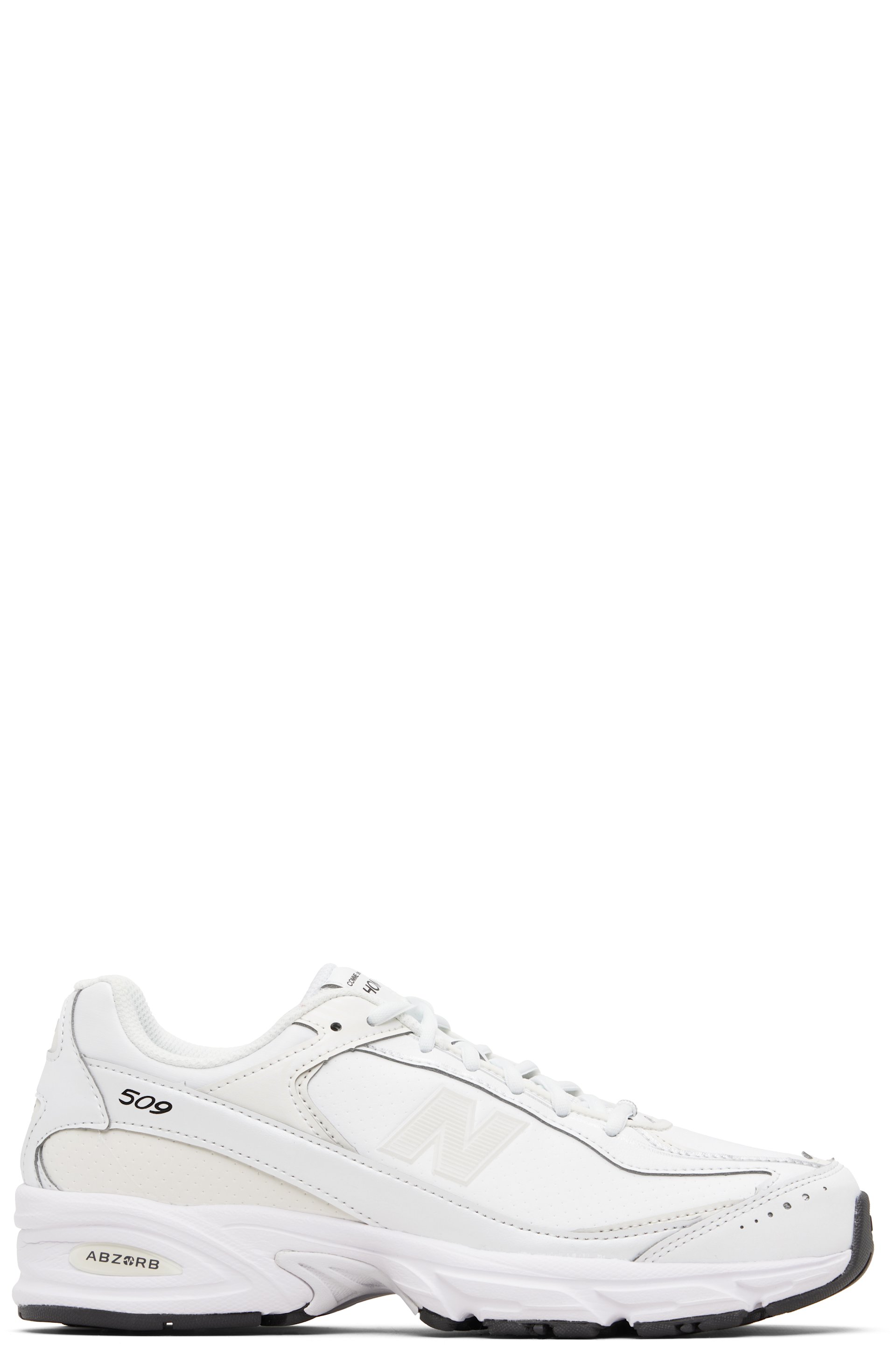 Comme des Garçons Homme - 화이트 New Balance 509 스니커즈