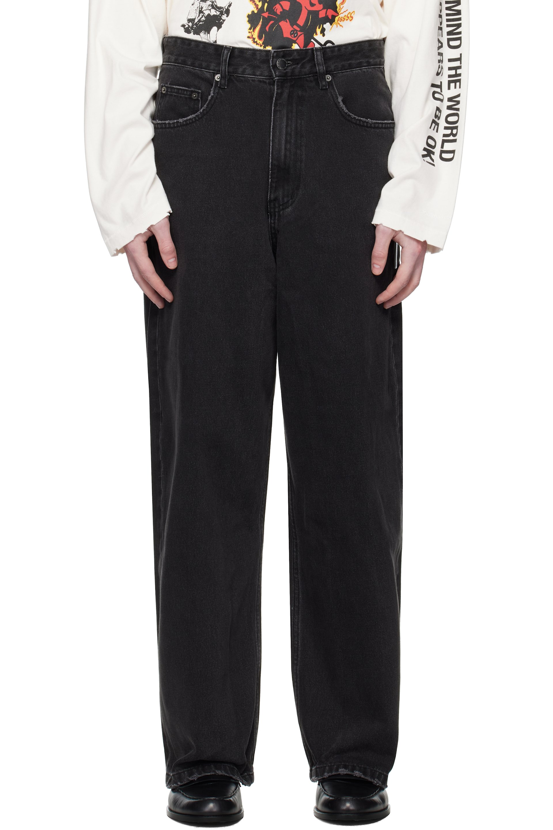 Stolen Girlfriends Club - Black Dust & Grit Jeans